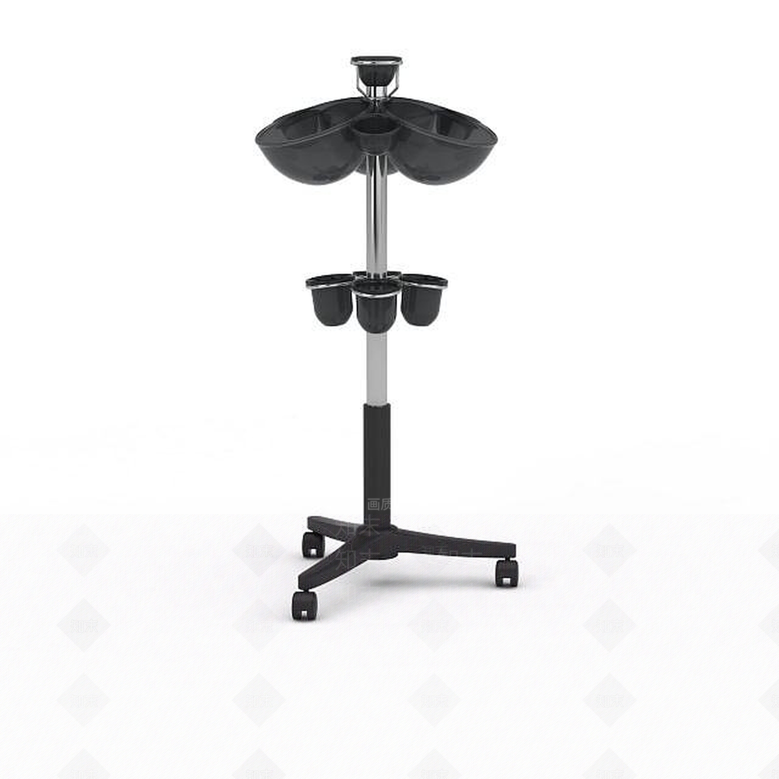 现代美发工具椅3D模型下载【ID:1195648143】
