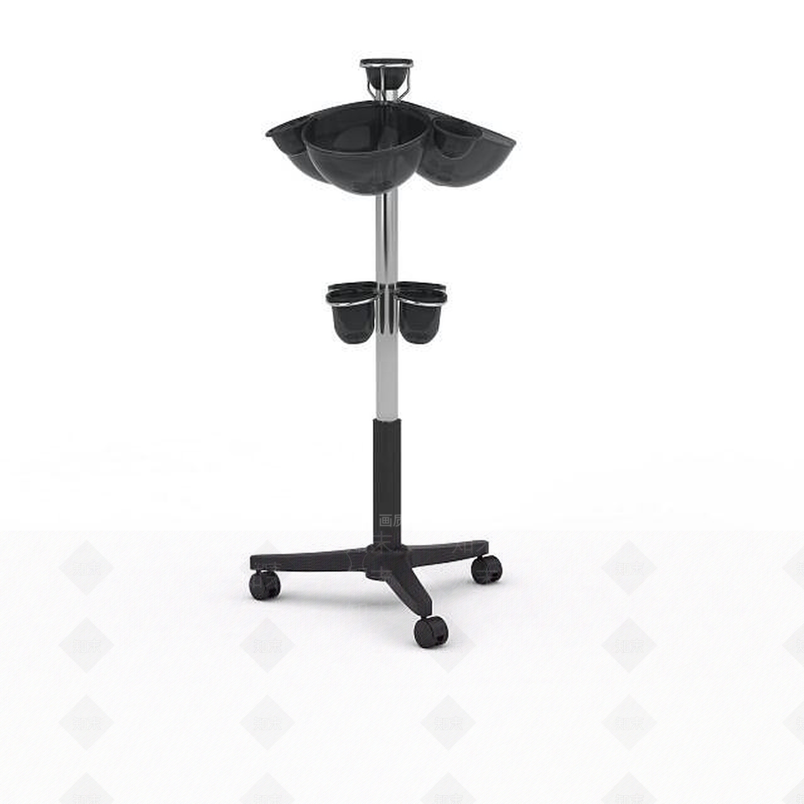 现代美发工具椅3D模型下载【ID:1195648143】