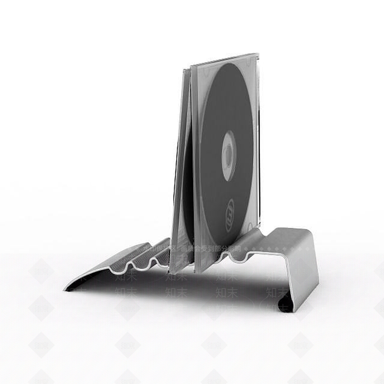 现代简约CD架3D模型下载【ID:1195650175】