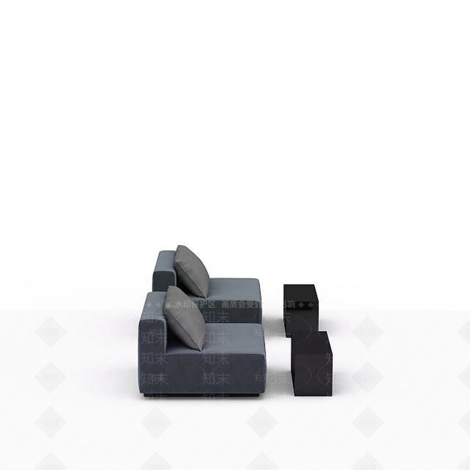 现代按摩店沙发3D模型下载【ID:1195650220】