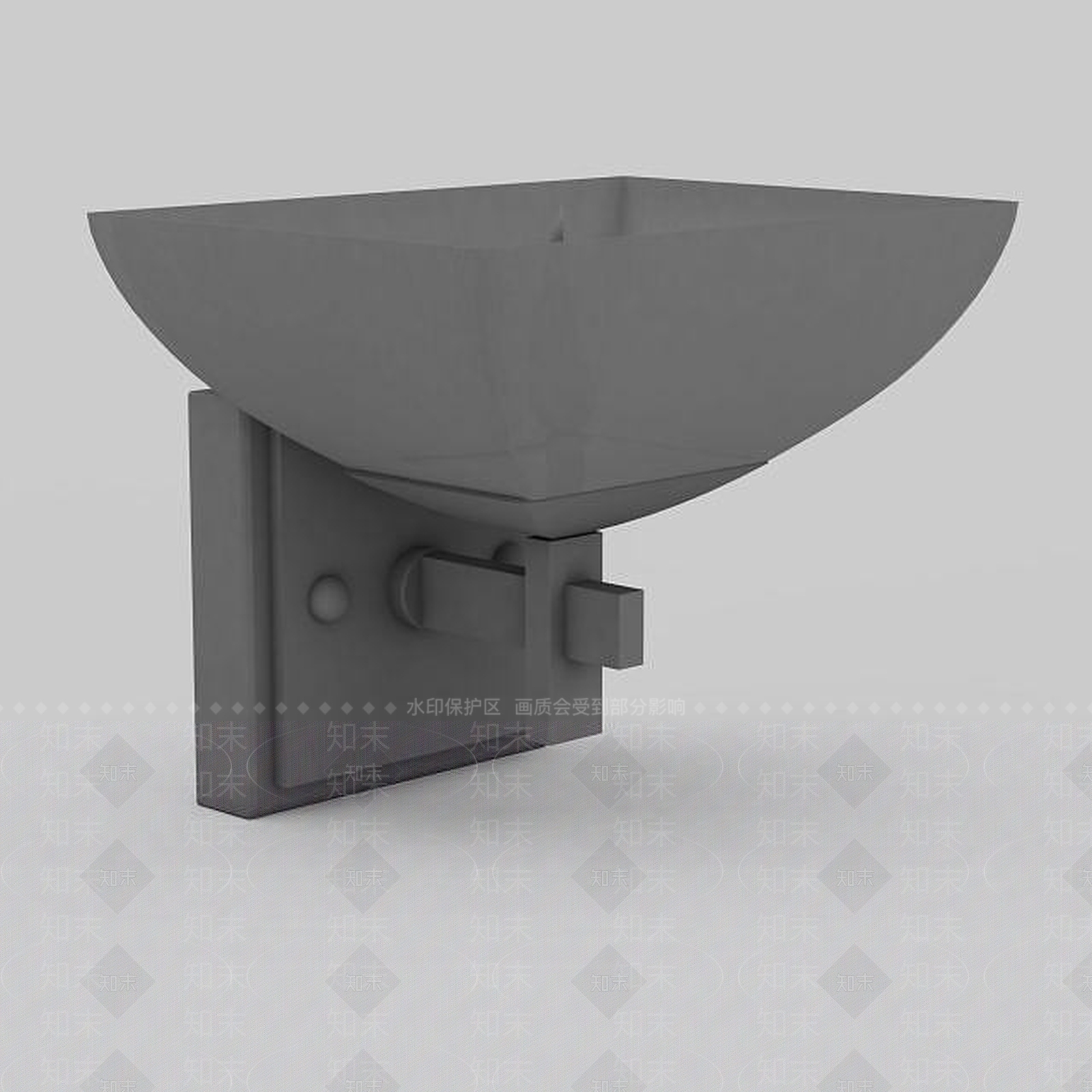 现代简约壁灯3D模型下载【ID:1195650367】