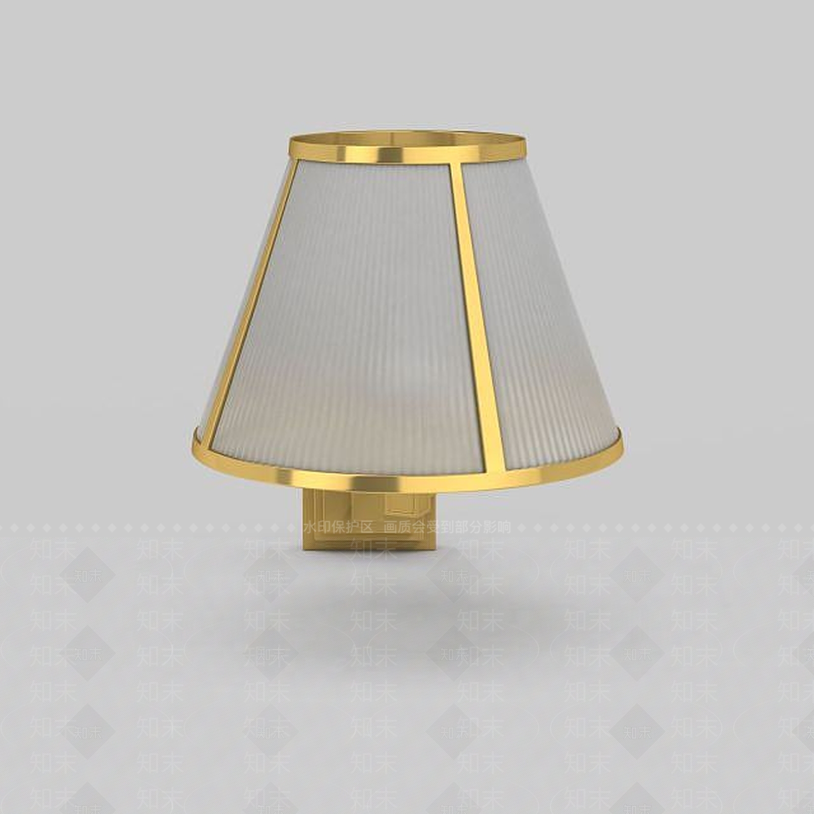 现代壁灯3D模型下载【ID:1195650388】