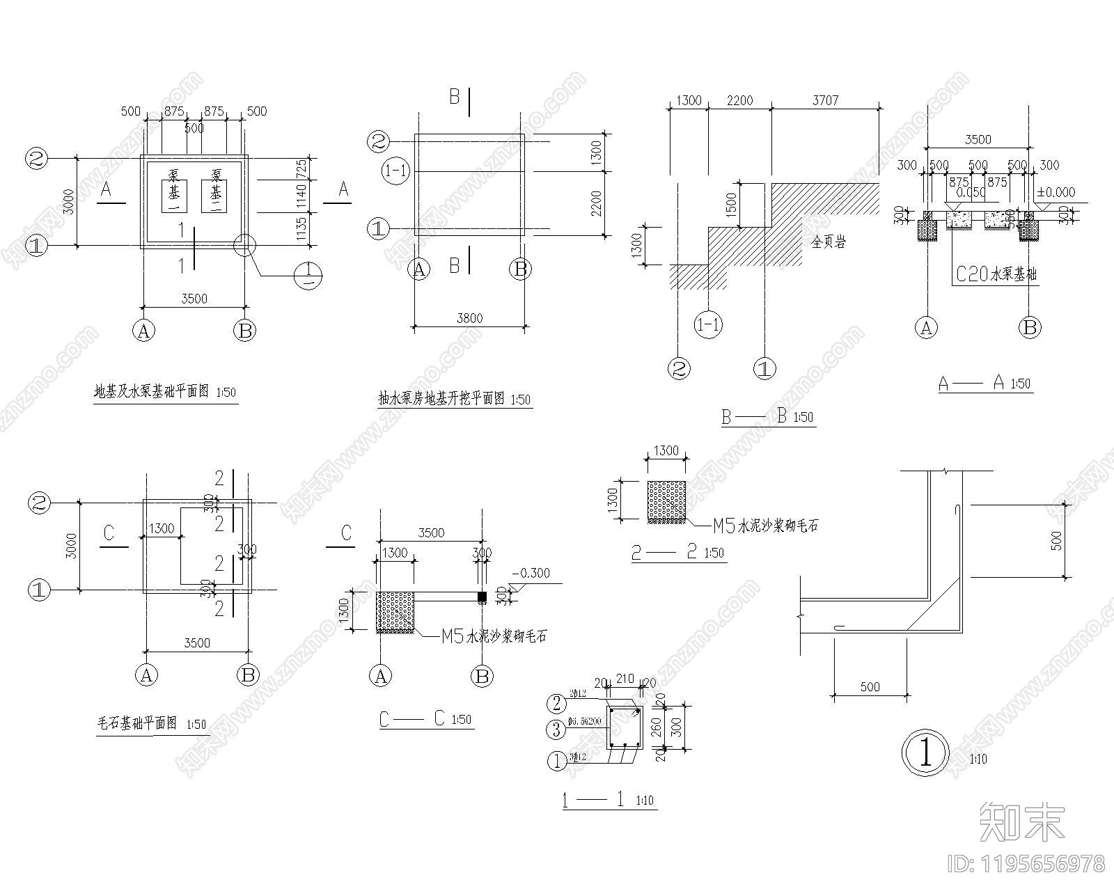 其他公园景观cad施工图下载【ID:1195656978】
