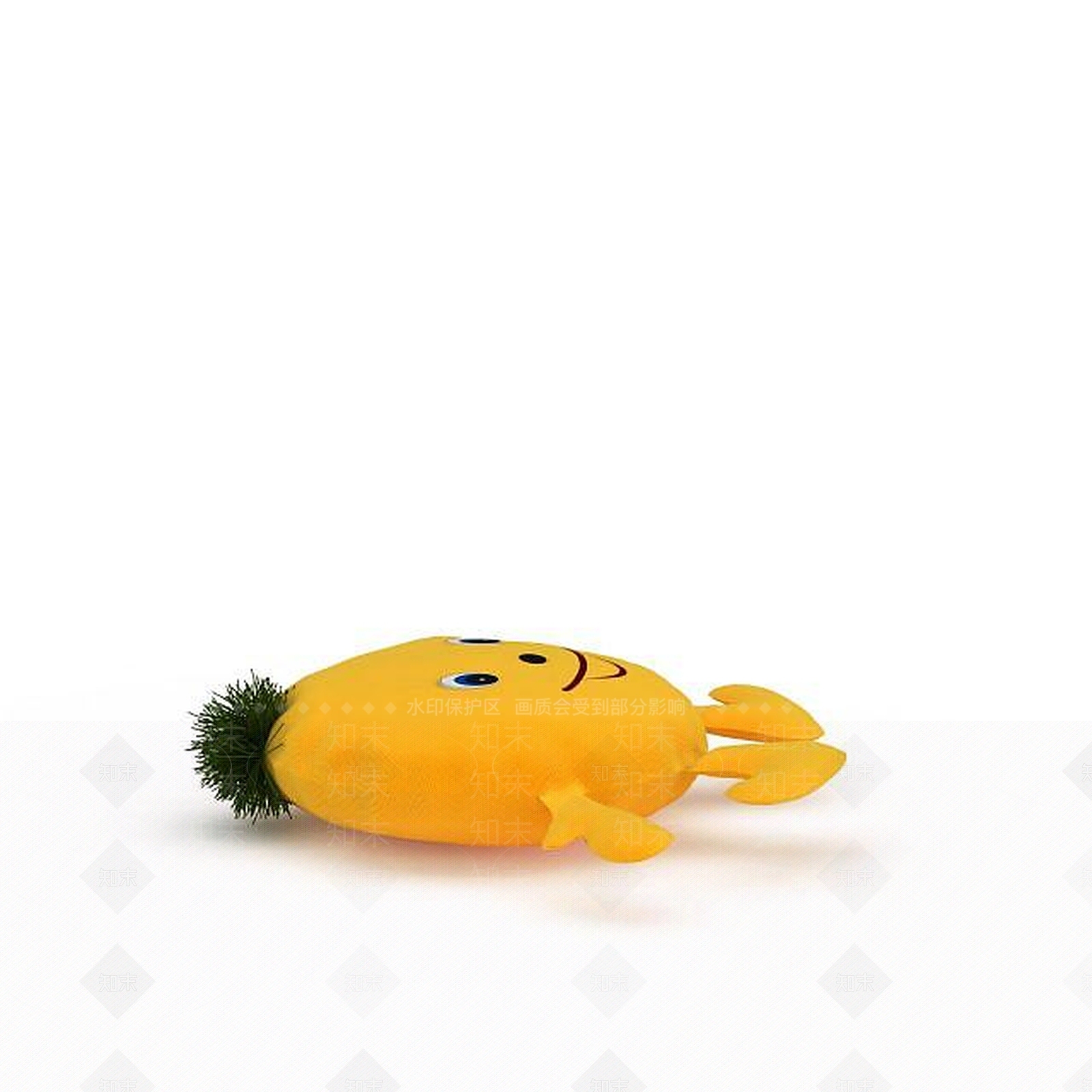 现代卡通抱枕3D模型下载【ID:1195656940】