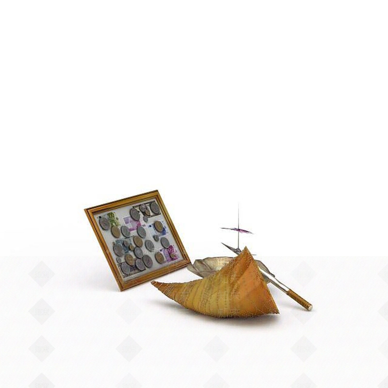 现代创意陈设品3D模型下载【ID:1195657164】