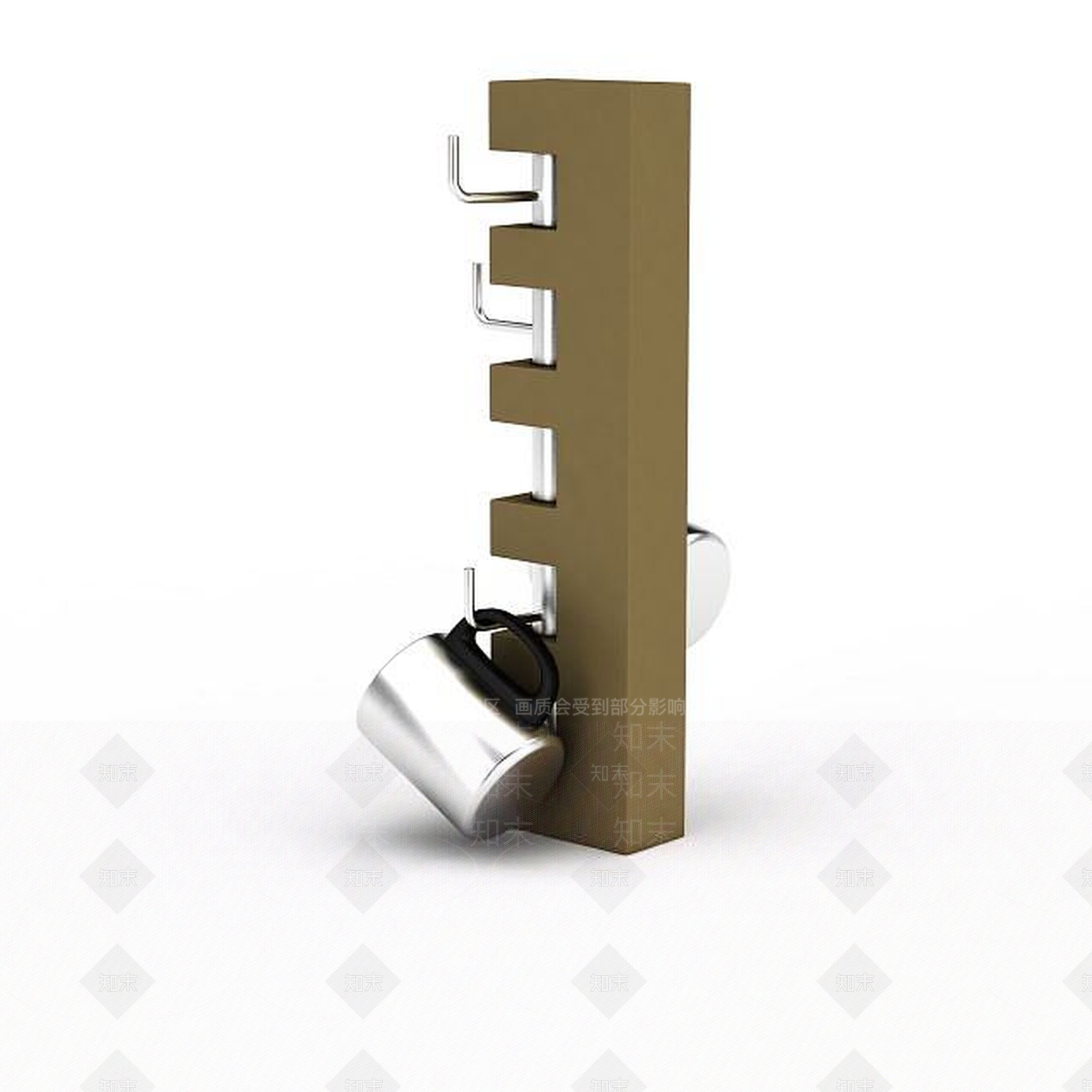 现代厨房器具3D模型下载【ID:1195657225】