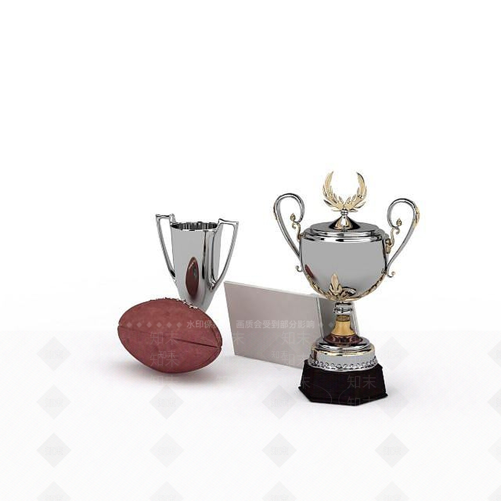现代精美装饰品3D模型下载【ID:1195657800】