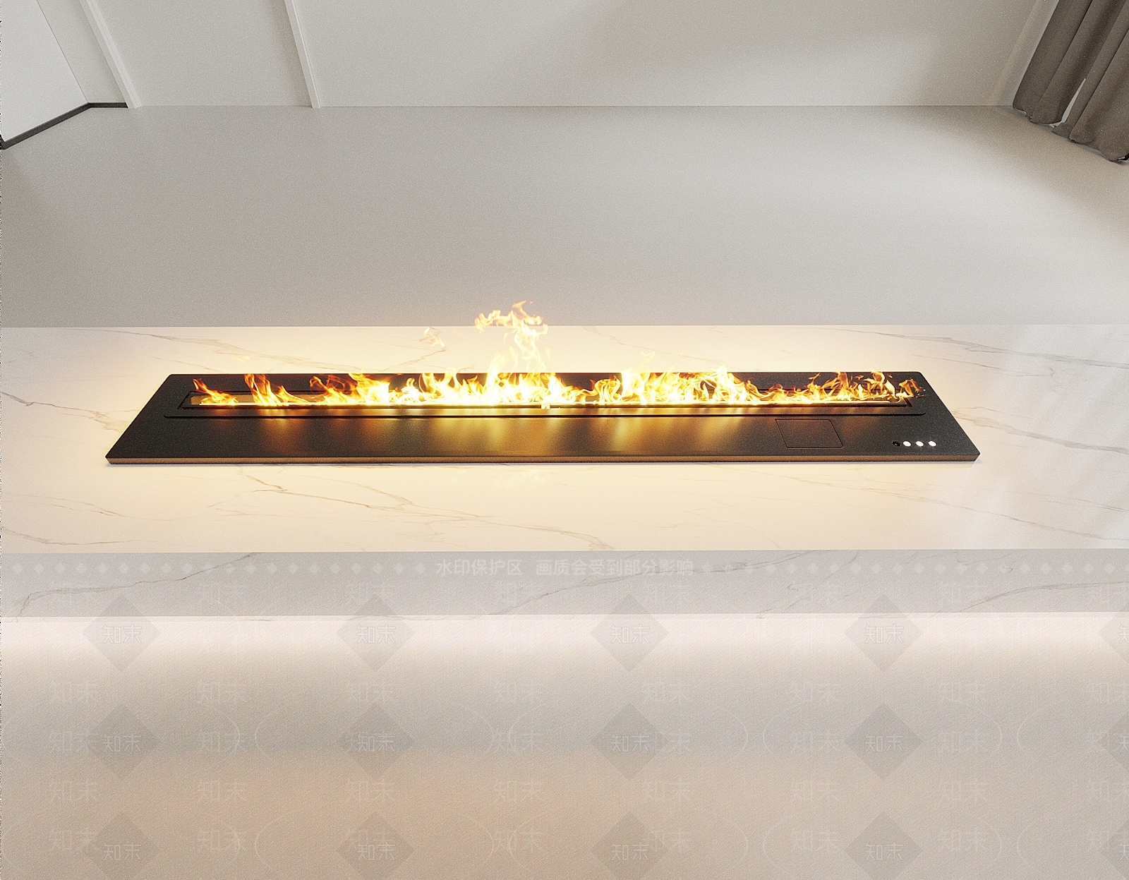 现代壁炉3D模型下载【ID:1195658793】