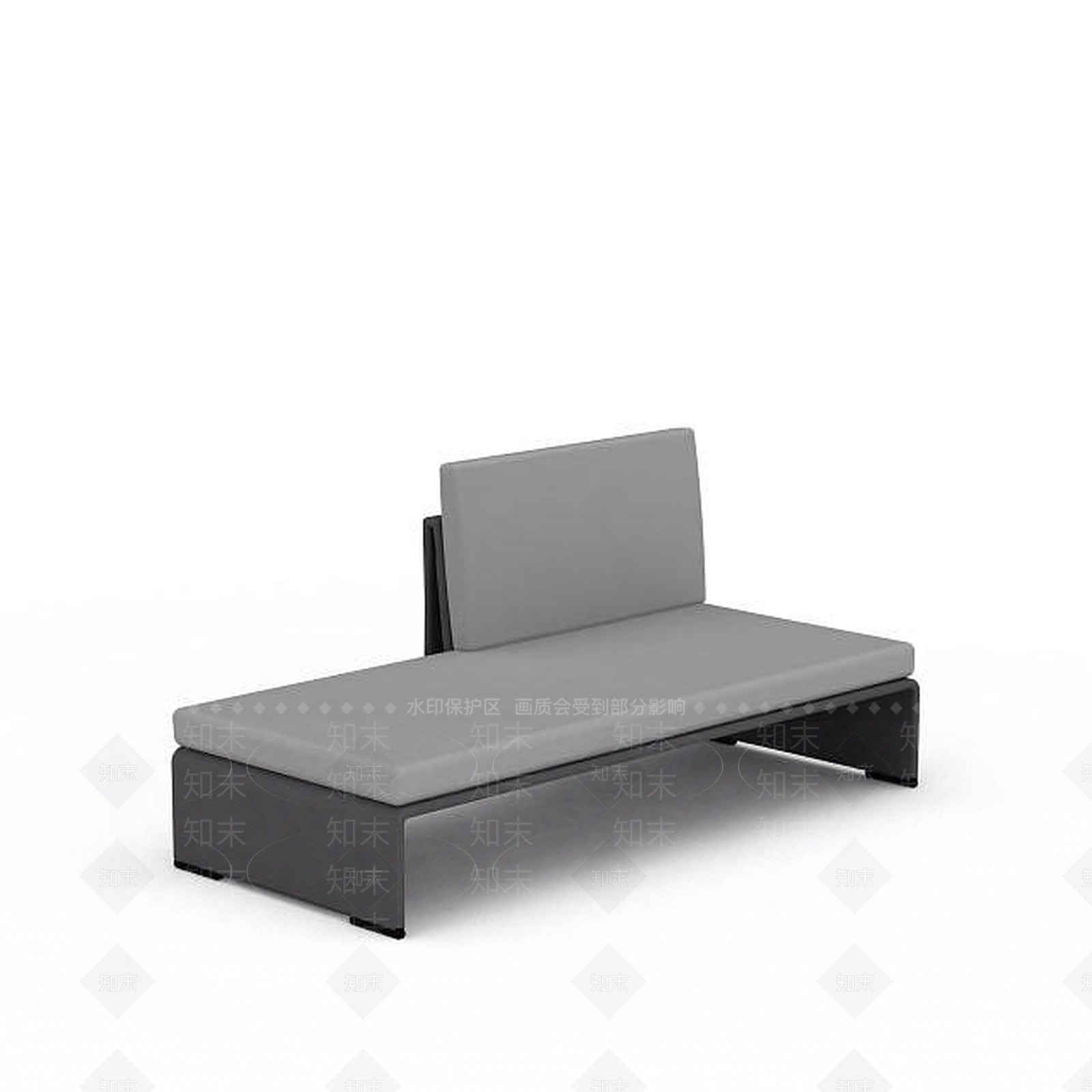 现代书桌椅3D模型下载【ID:1200010908】
