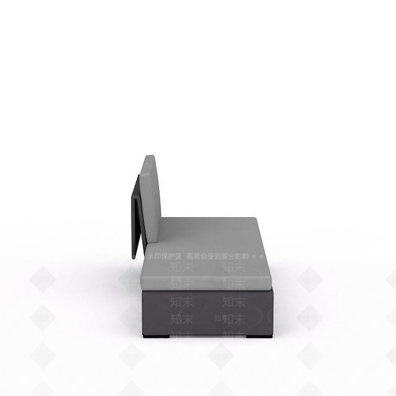 现代书桌椅3D模型下载【ID:1200010908】