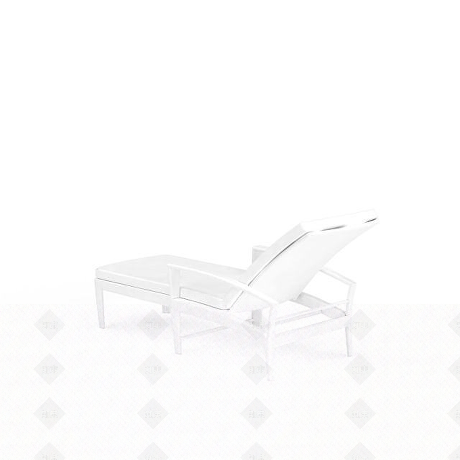现代休闲椅3D模型下载【ID:1200106878】