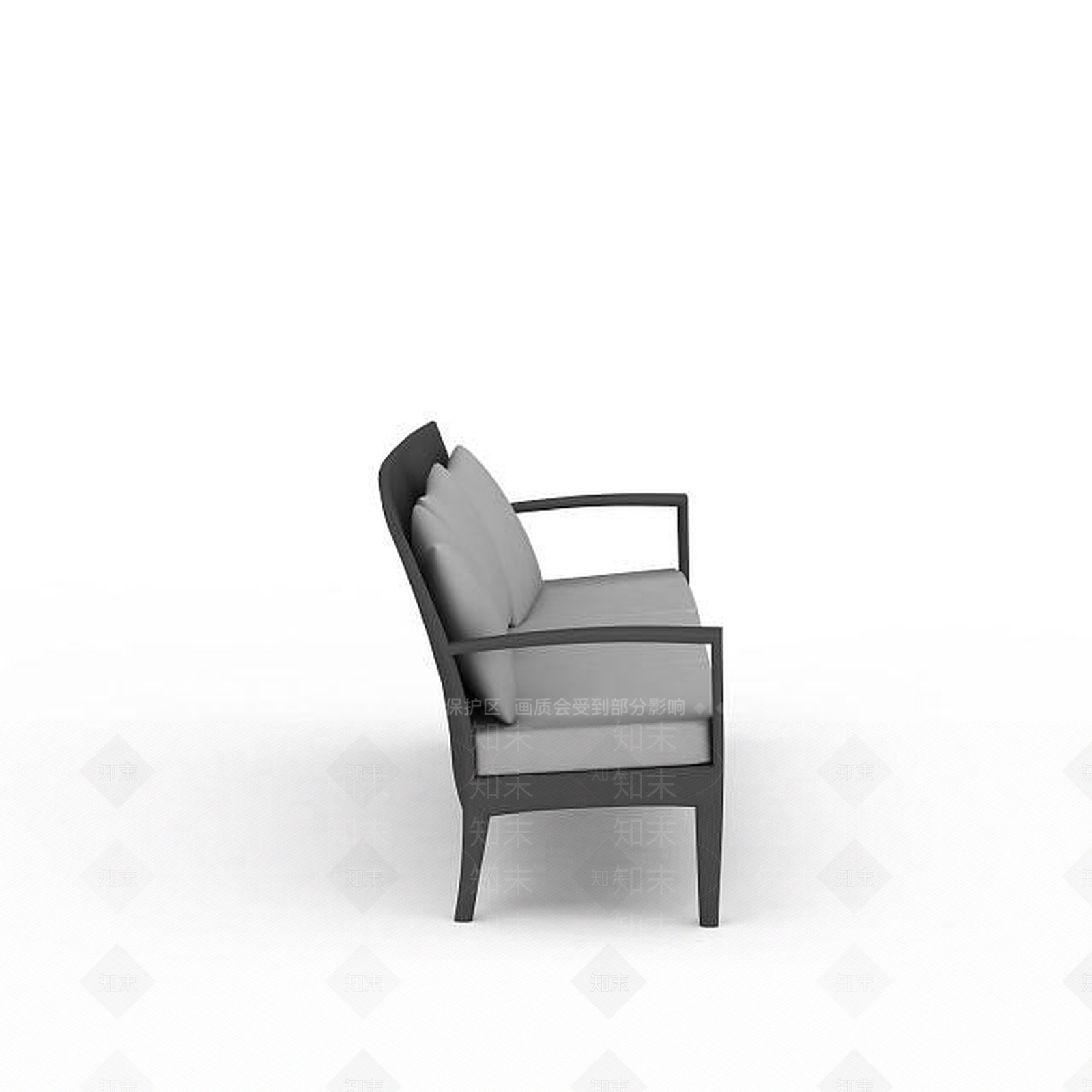 现代书桌椅3D模型下载【ID:1200010912】
