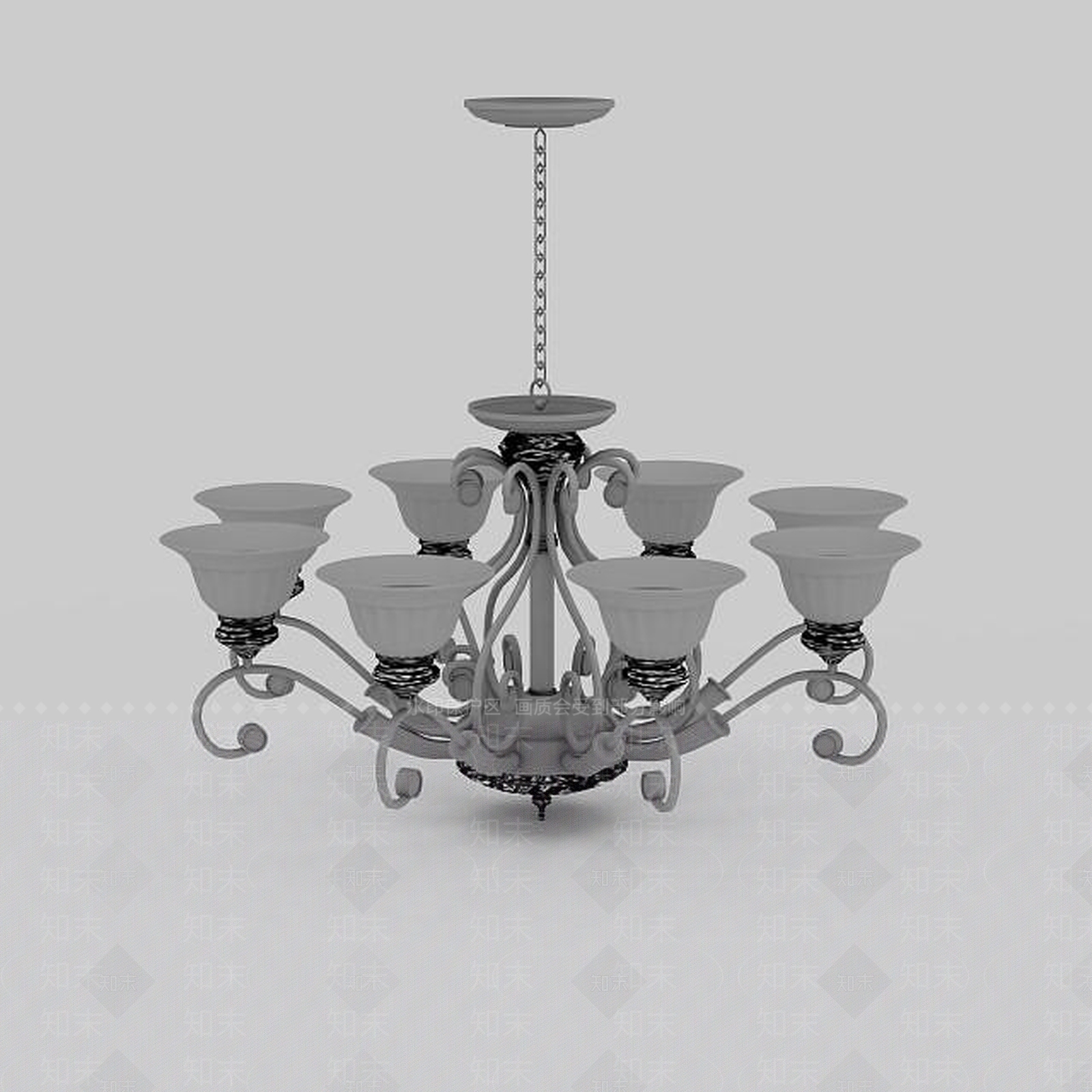 现代封闭式厨房3D模型下载【ID:1195668937】