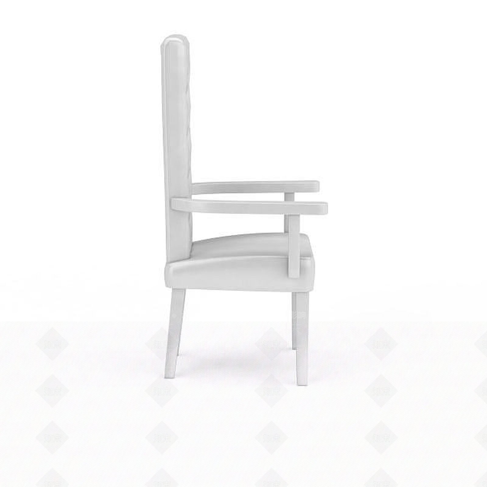 现代书桌椅3D模型下载【ID:1199946403】