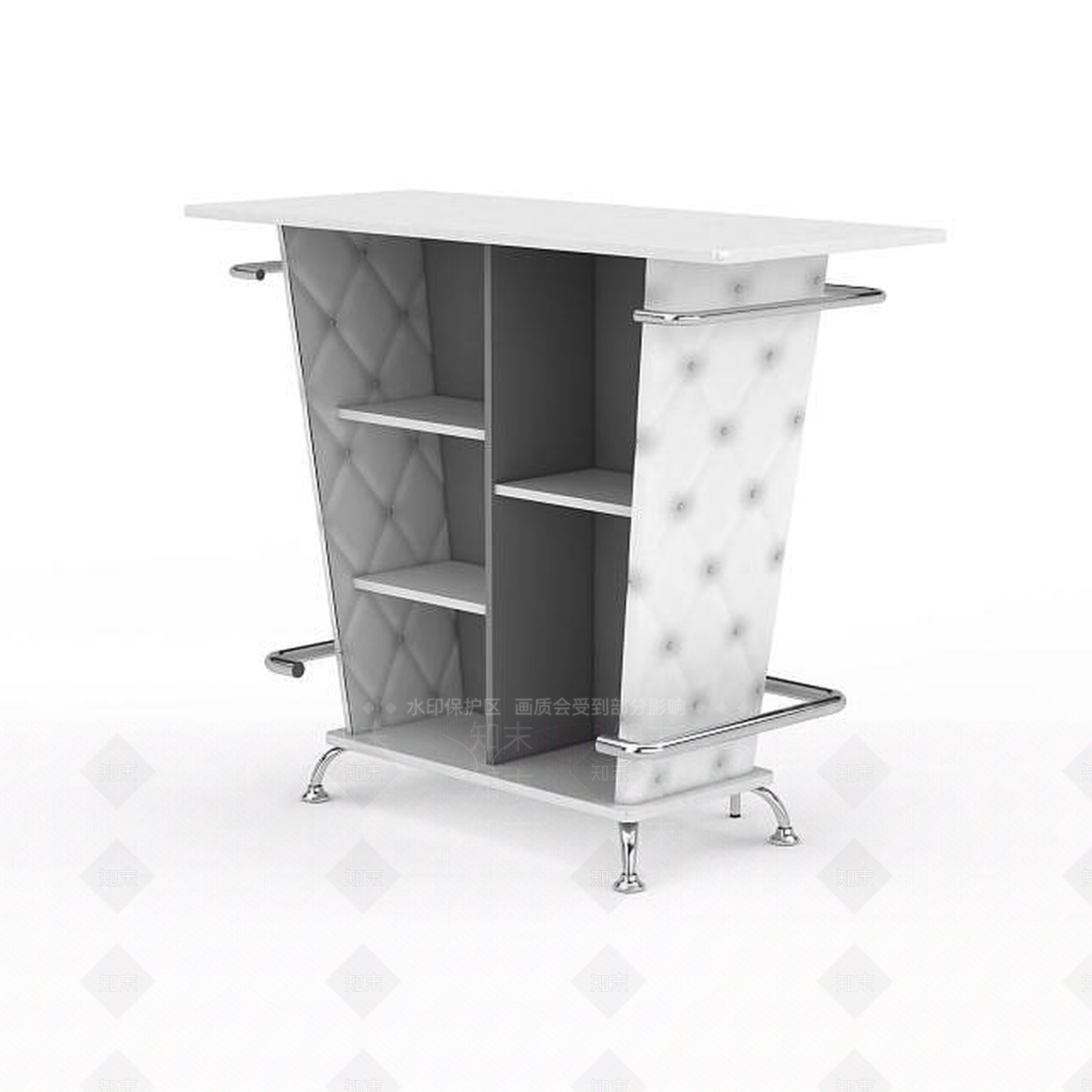 现代衣柜3D模型下载【ID:1195669609】