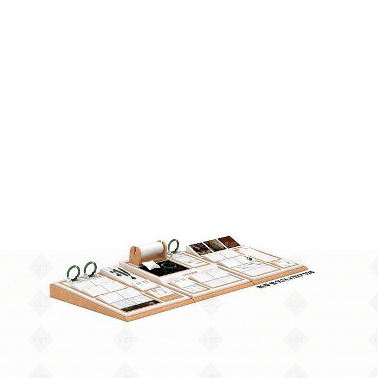 现代妆台妆凳3D模型下载【ID:1195669826】