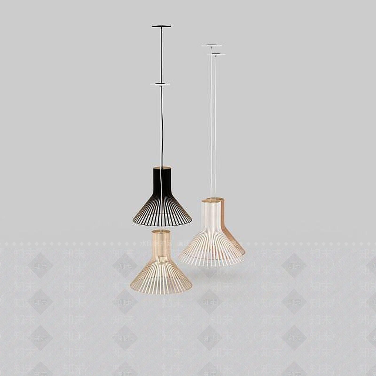 现代封闭式厨房3D模型下载【ID:1195670143】