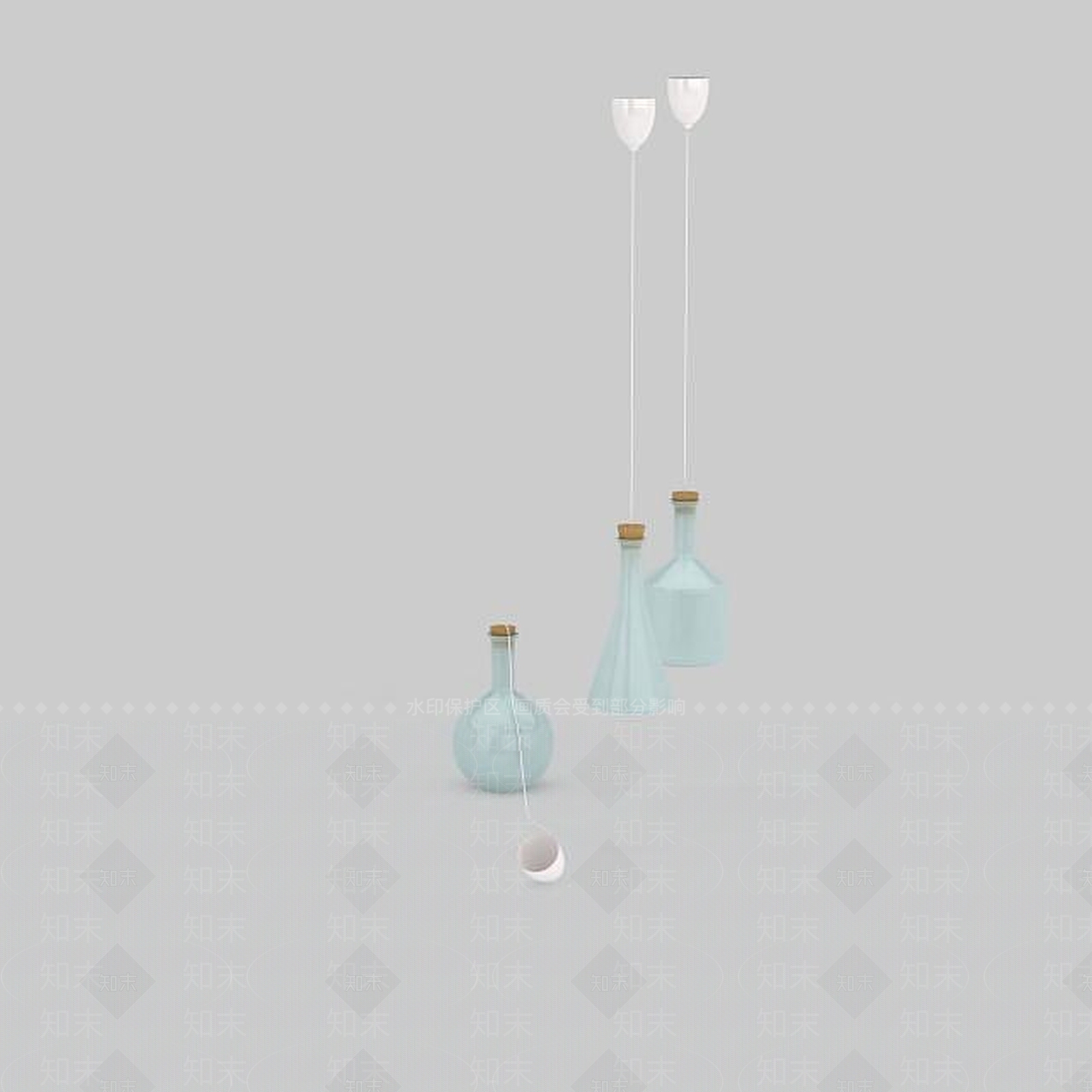 现代封闭式厨房3D模型下载【ID:1195670137】
