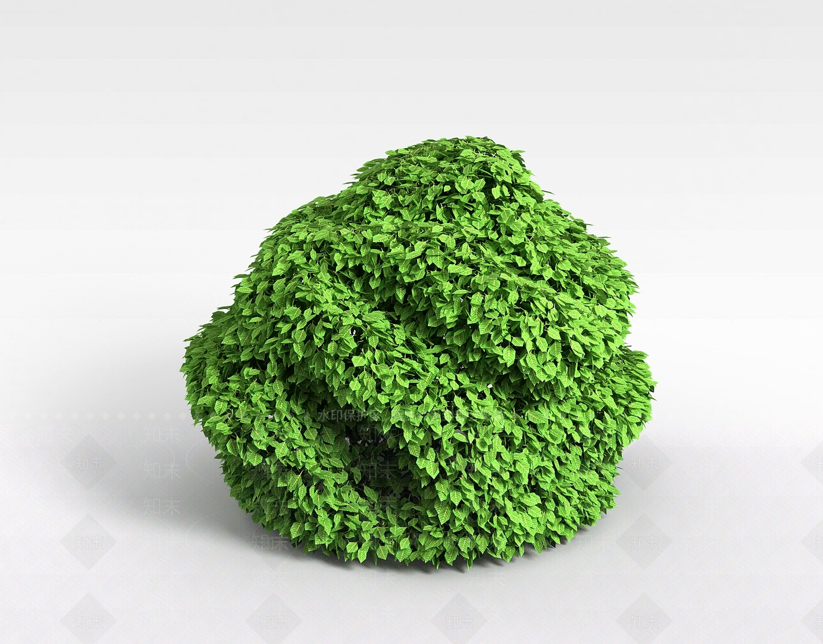 现代灌木3D模型下载【ID:1195670207】