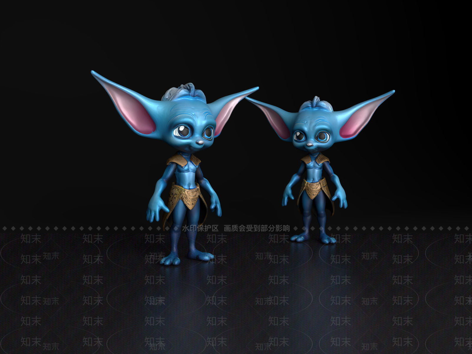 虚拟人物3D模型下载【ID:1195676161】