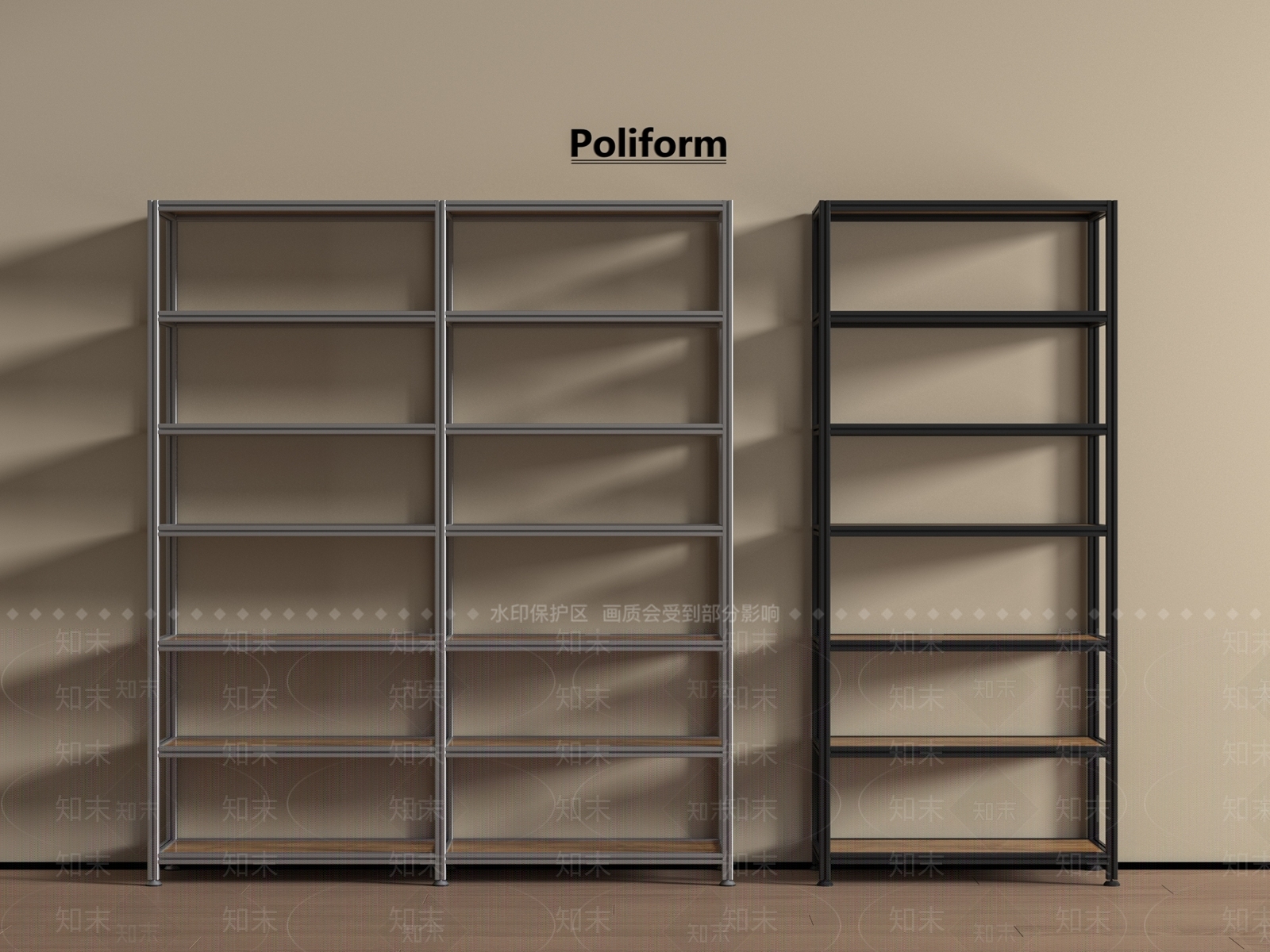 货架3D模型下载【ID:1195678062】