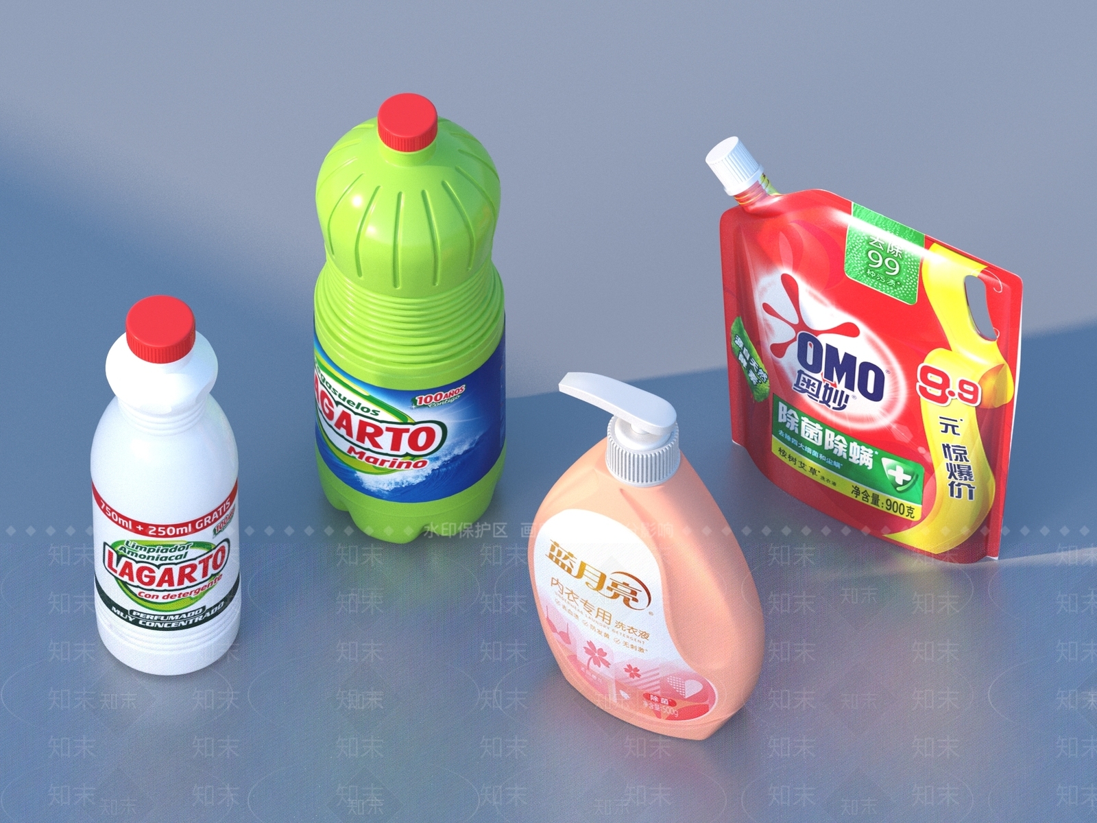 洗浴用品SU模型下载【ID:1195682534】