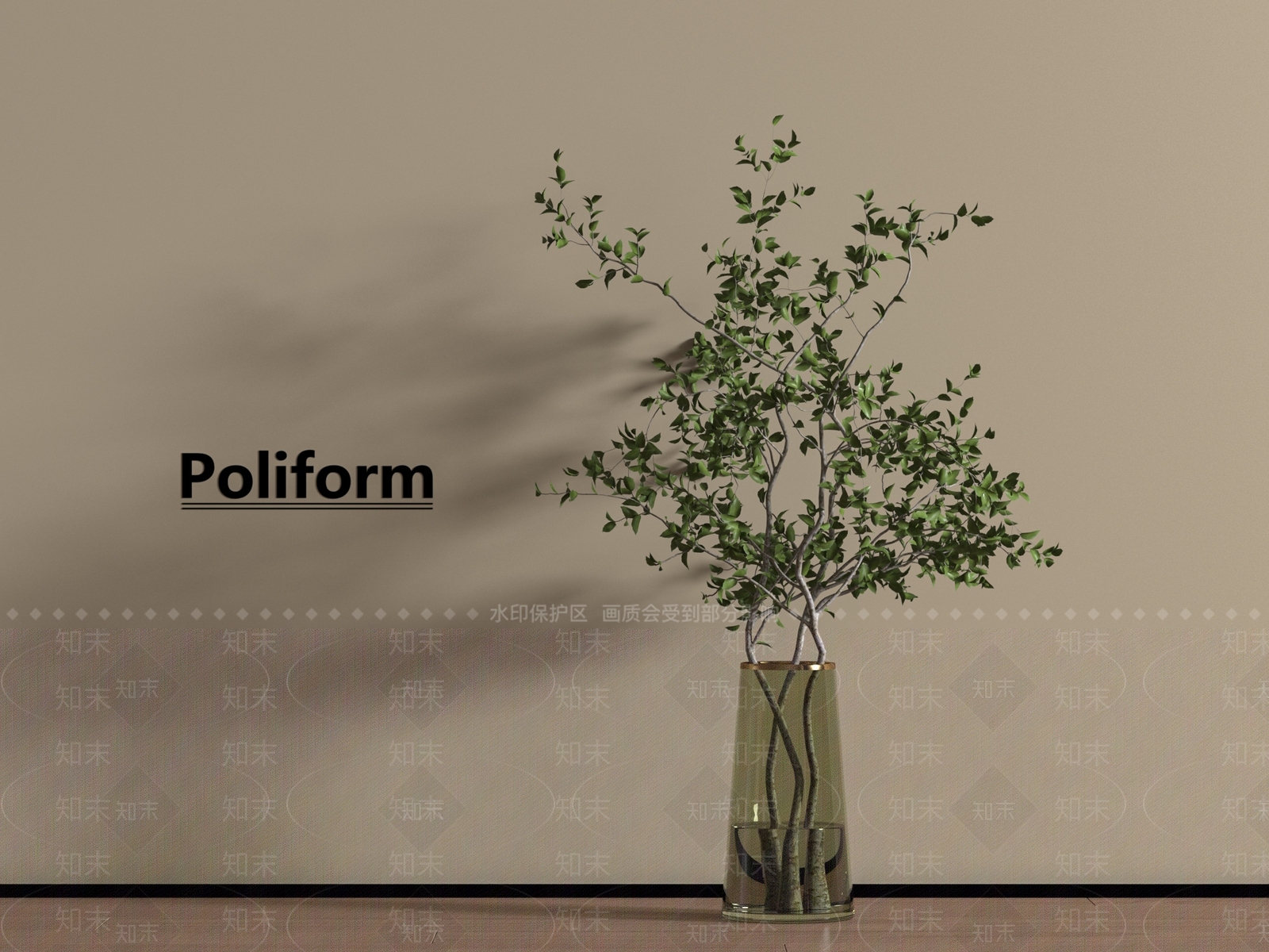 现代花艺SU模型下载【ID:1195688040】