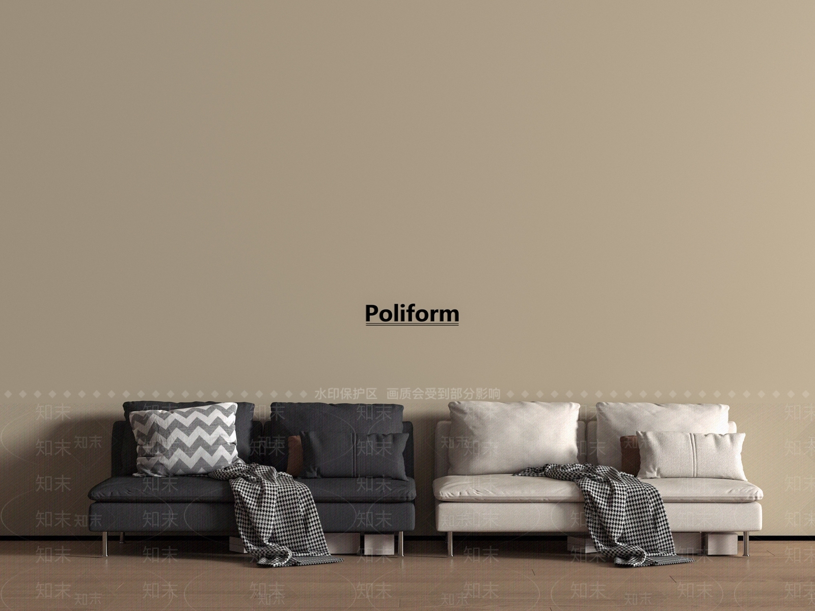 沙发床SU模型下载【ID:1195688691】