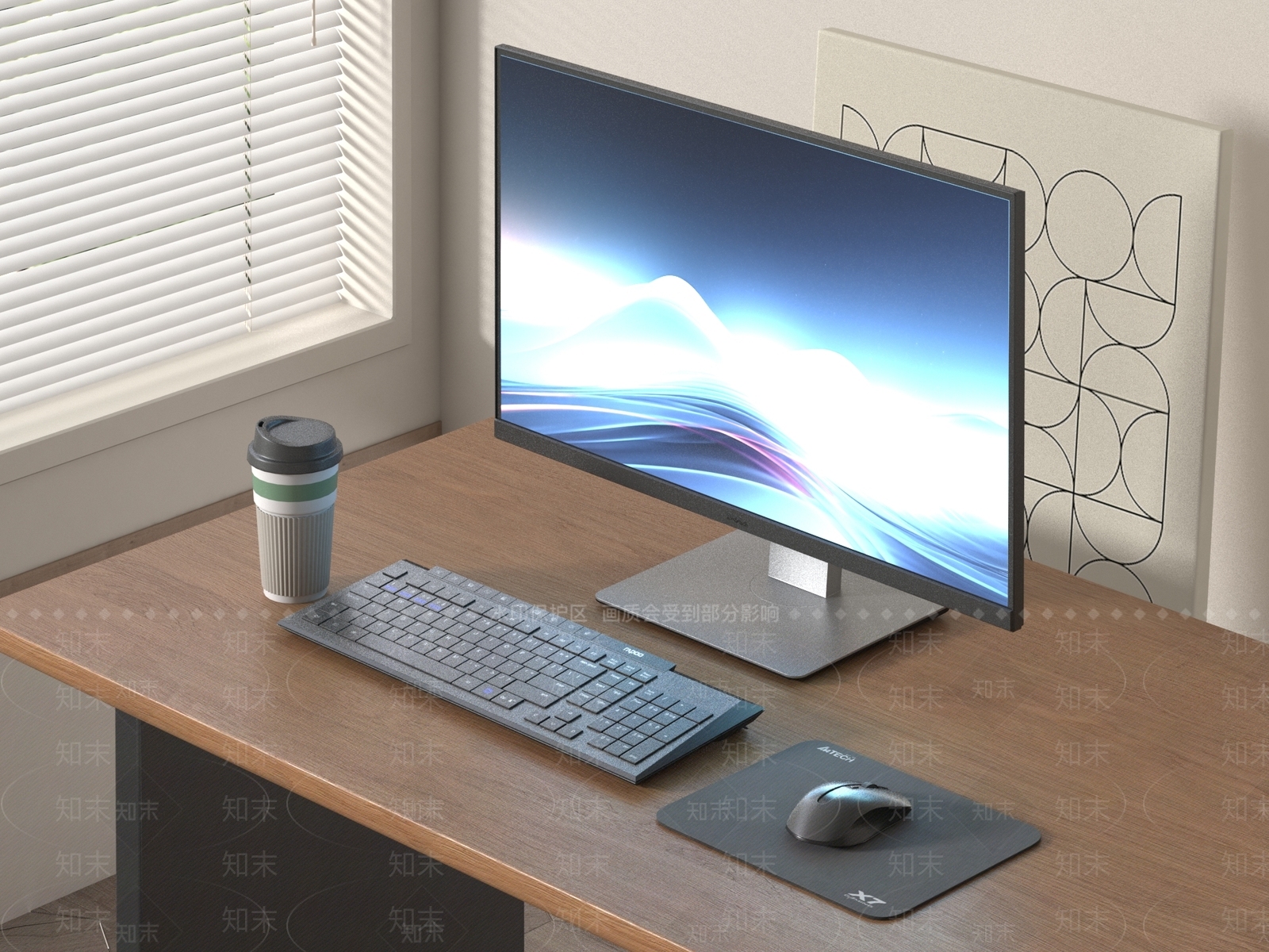 电脑3D模型下载【ID:1195697550】