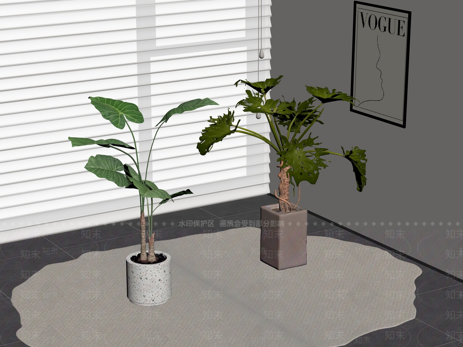 盆栽SU模型下载【ID:1195699189】
