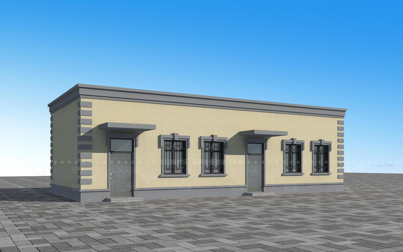 简欧其他公共建筑3D模型下载【ID:1195705270】