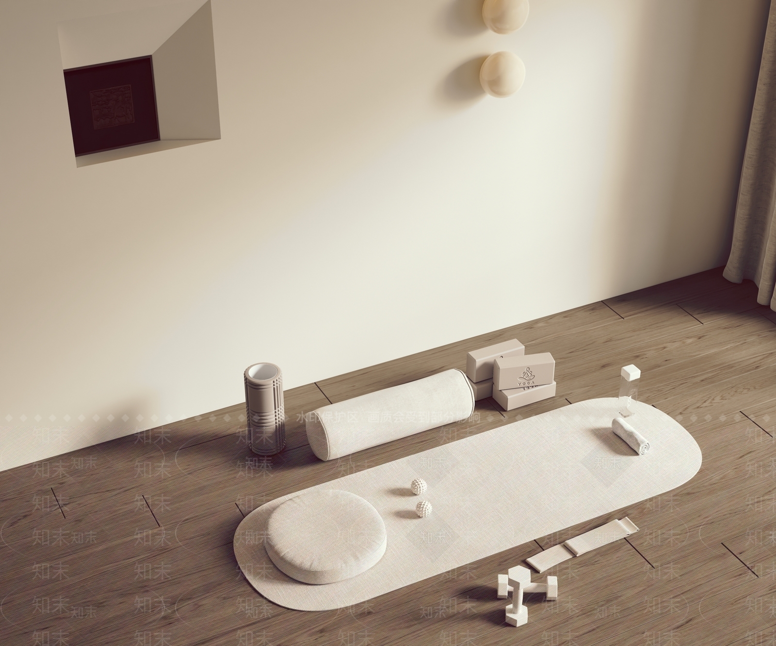 健身器材SU模型下载【ID:1195718845】