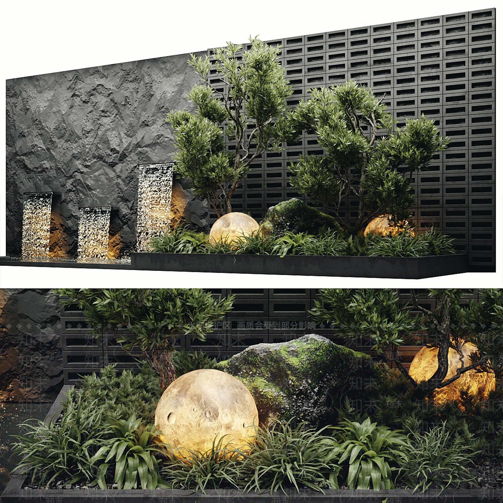 现代其他景观小品3D模型下载【ID:1195719280】