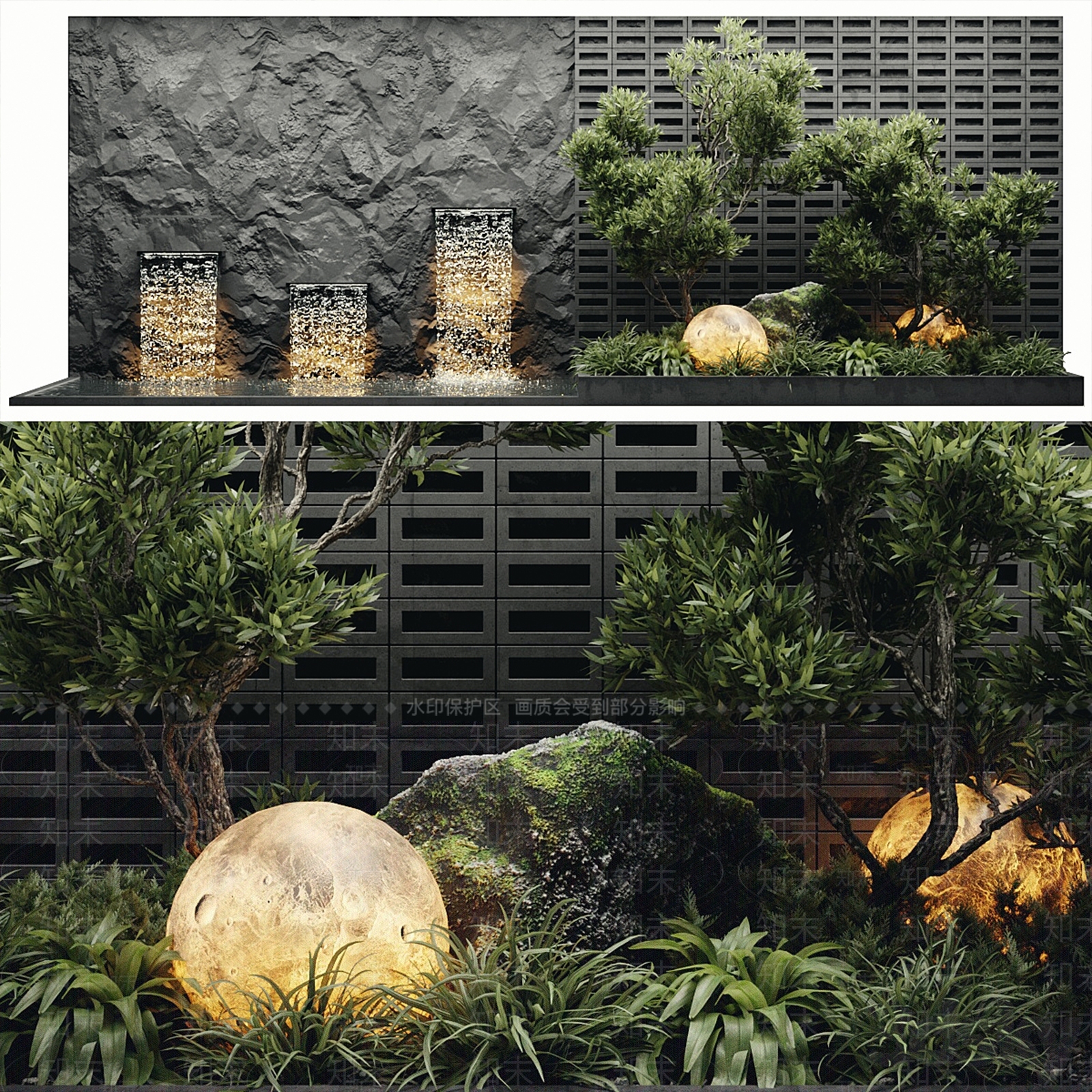 现代其他景观小品3D模型下载【ID:1195719280】