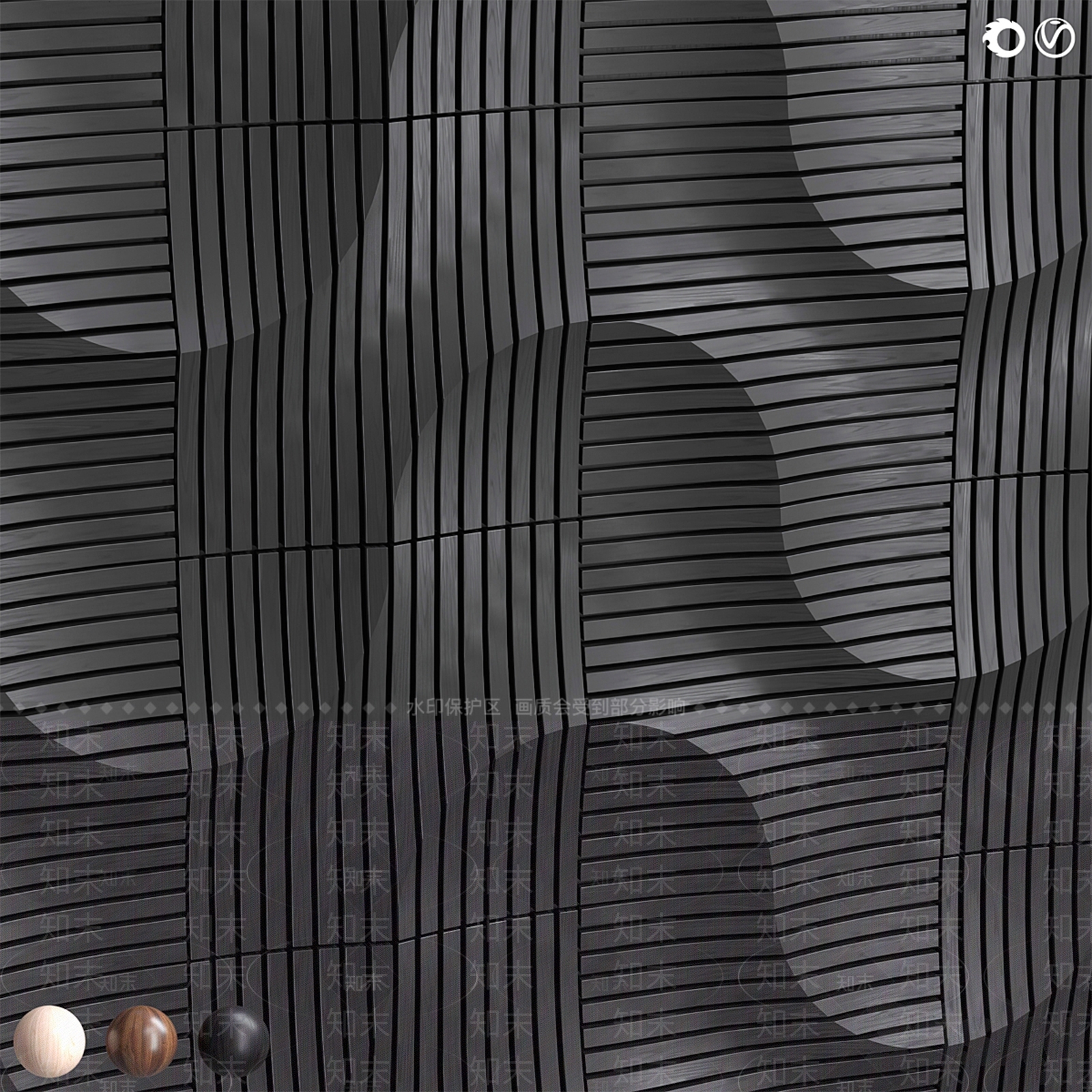 现代玄关背景墙3D模型下载【ID:1195721436】_知末3d模型网