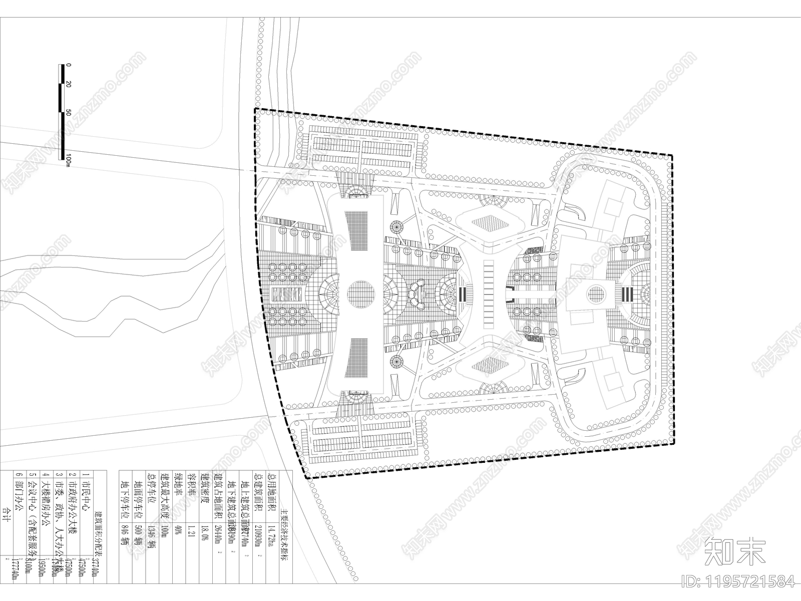 现代简约其他文化建筑施工图下载【ID:1195721584】