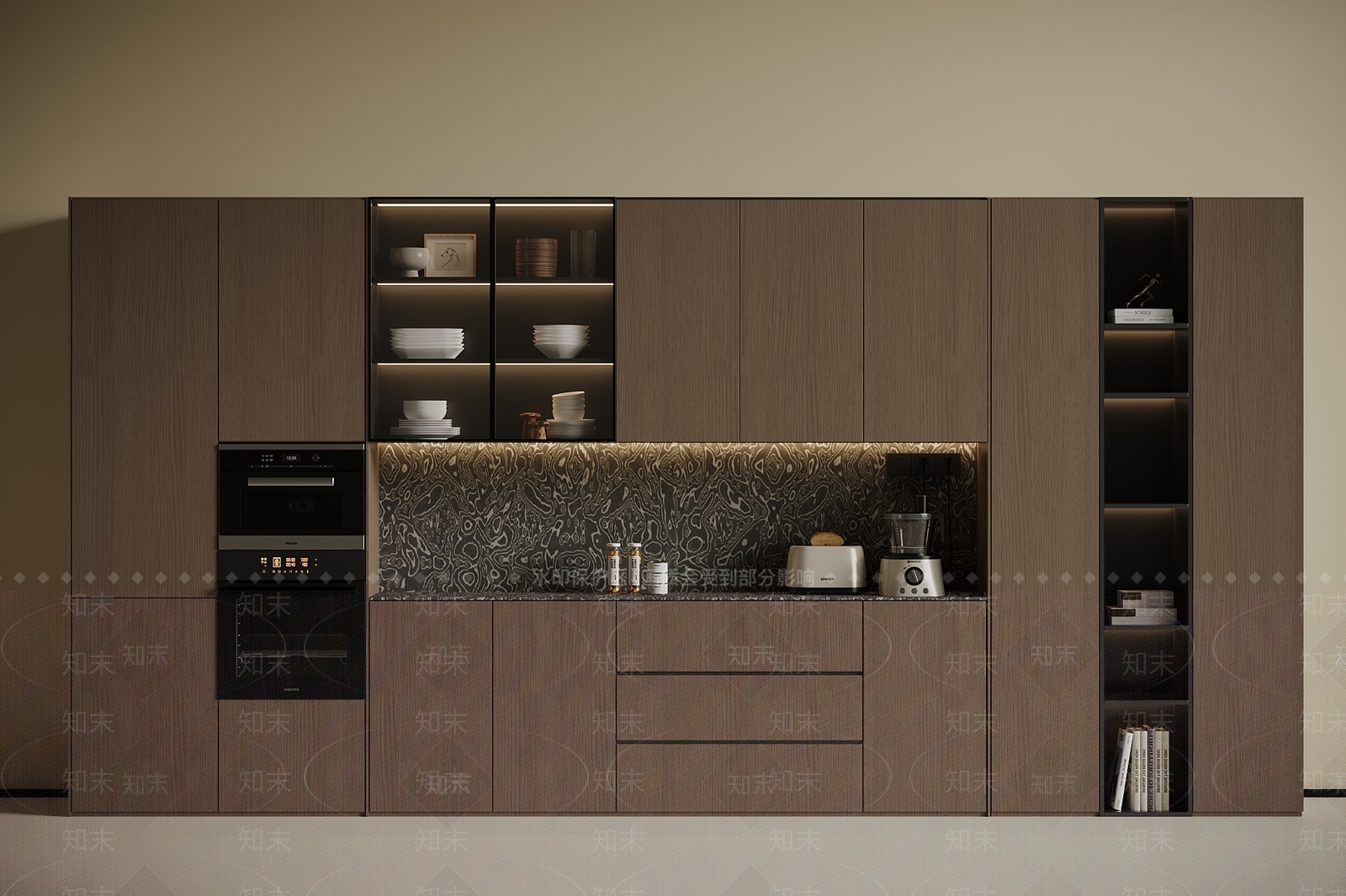意式酒柜3D模型下载【ID:1195729770】
