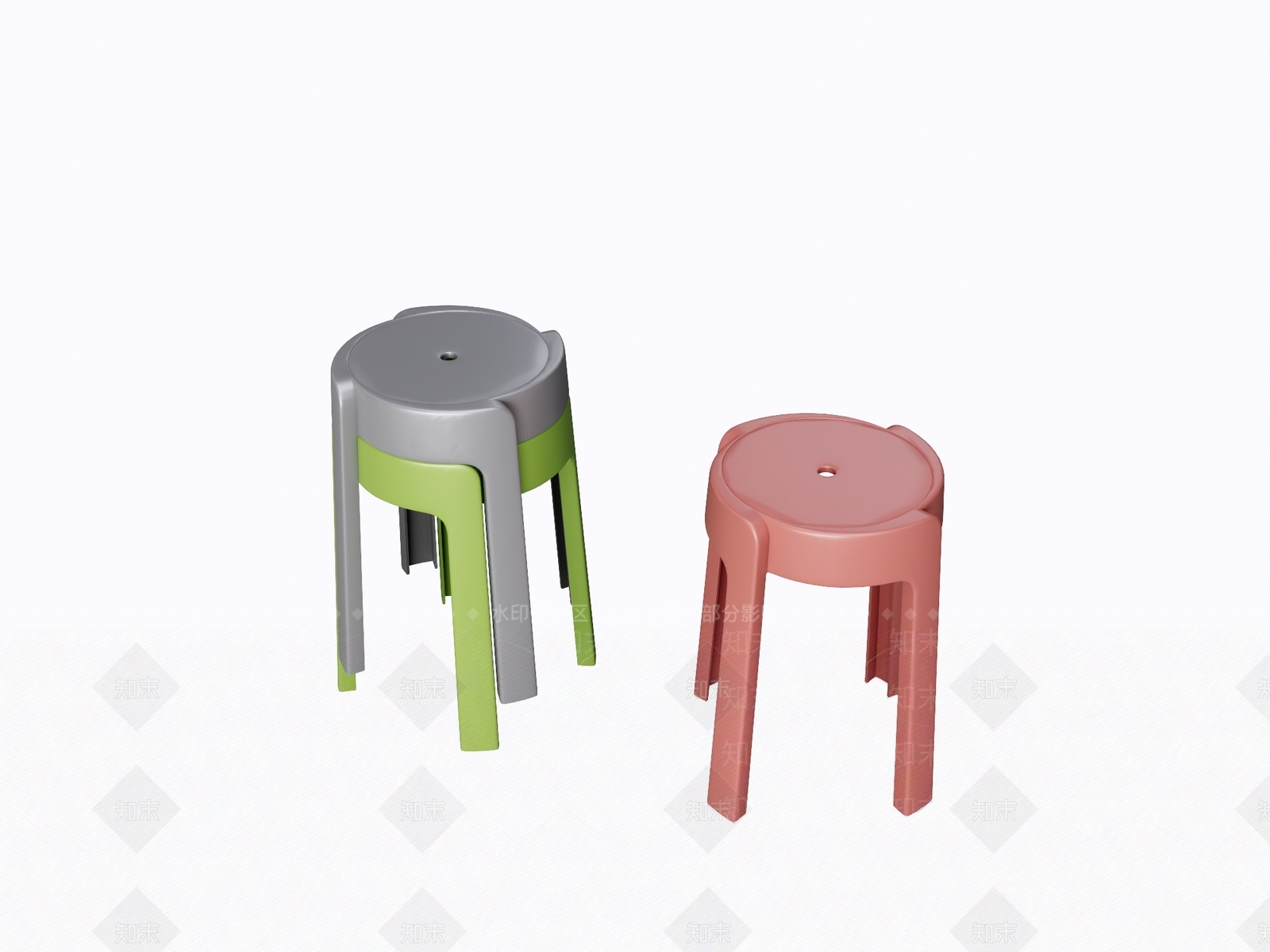 现代其他凳子SU模型下载【ID:1195734690】