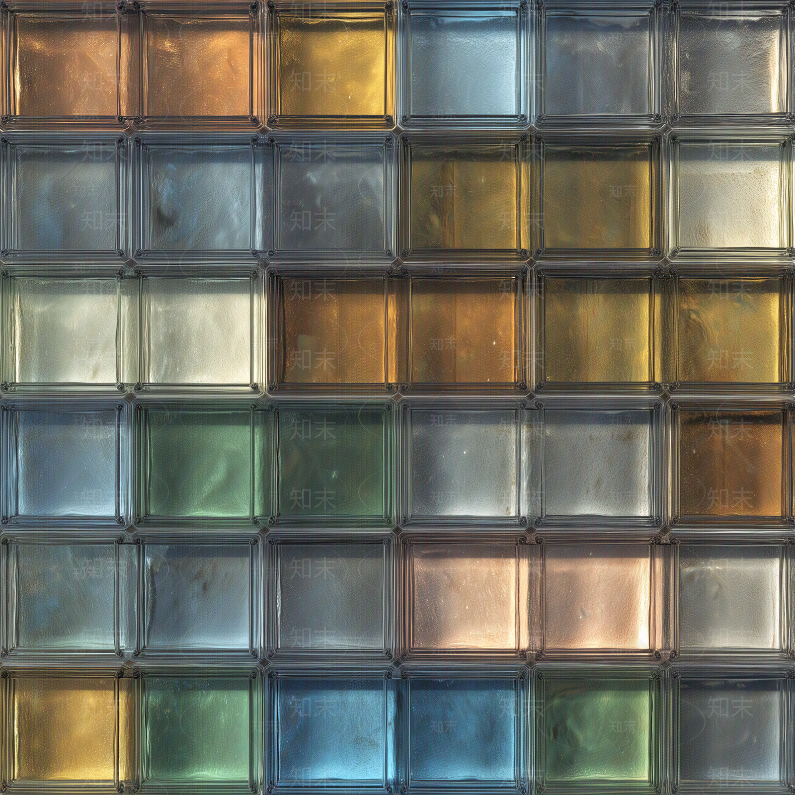 现代法式玻璃砖贴图下载【ID:1195778461】