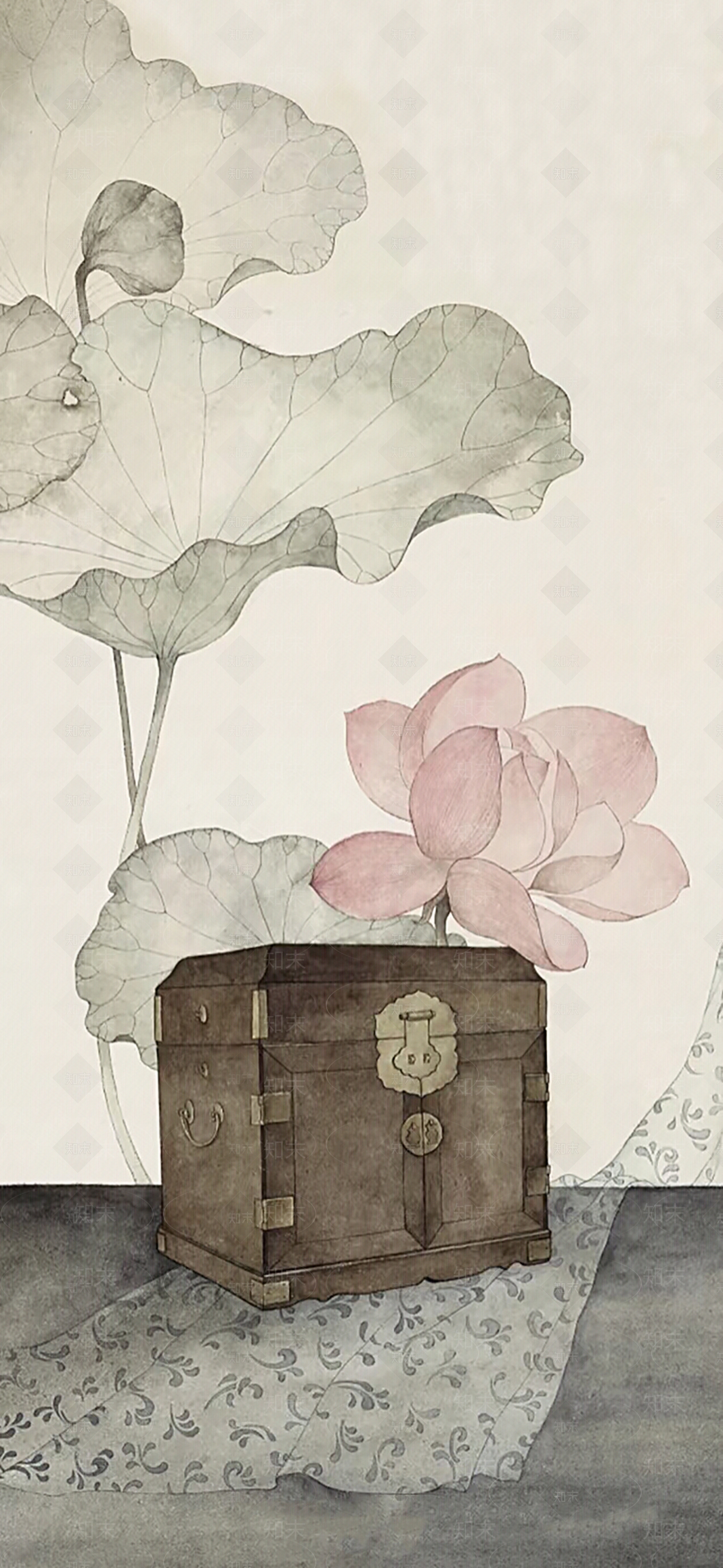 中式新中式花纹砖贴图下载【ID:1195751858】