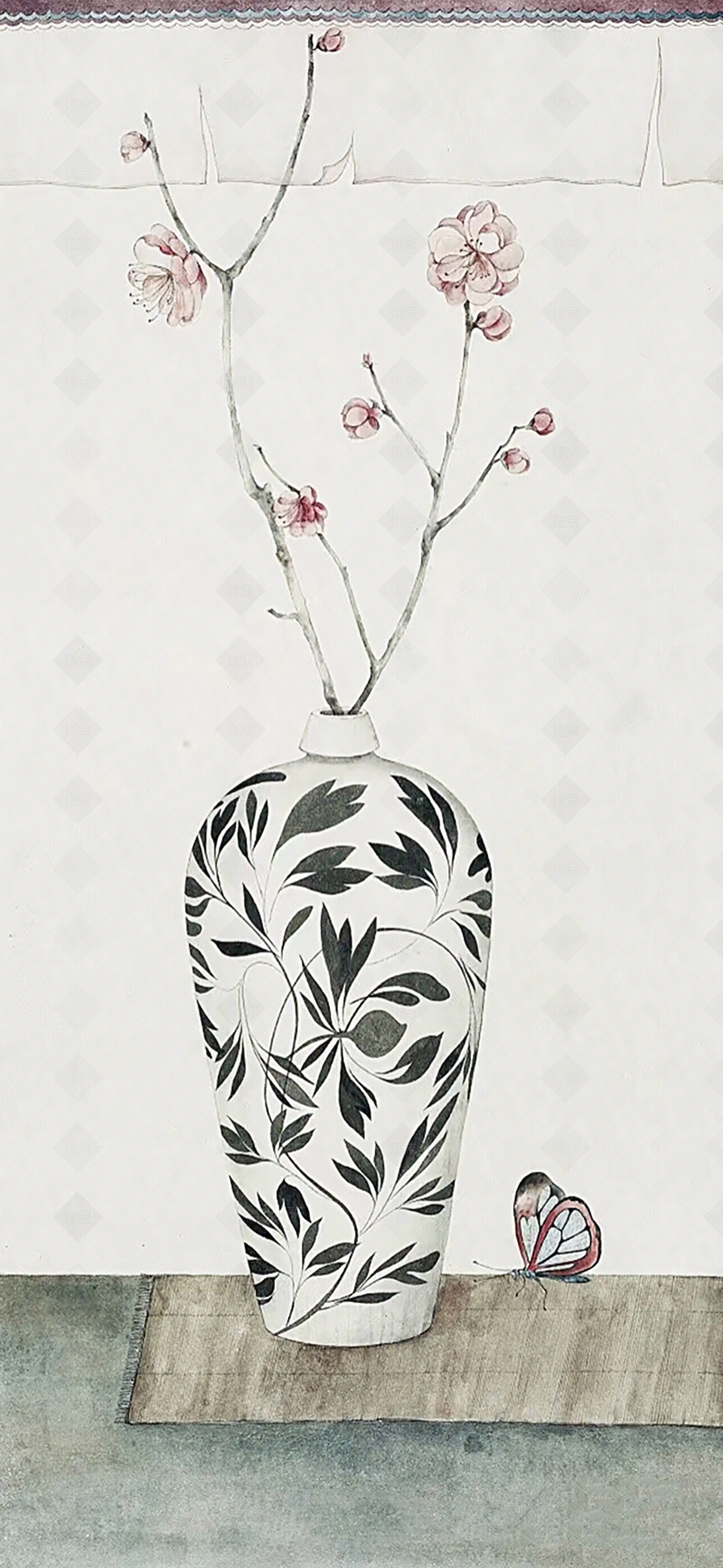 中式新中式花纹砖贴图下载【ID:1195752255】