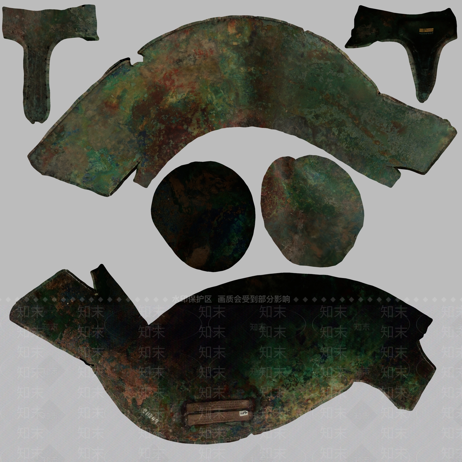 现代考古历史文物3D模型下载【ID:1195754370】