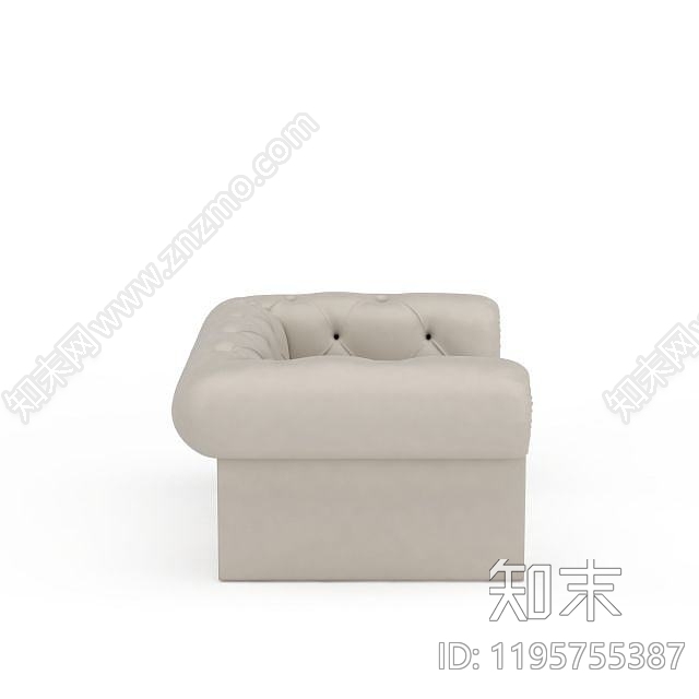 欧式古典欧式单人沙发3D模型下载【ID:1195755387】