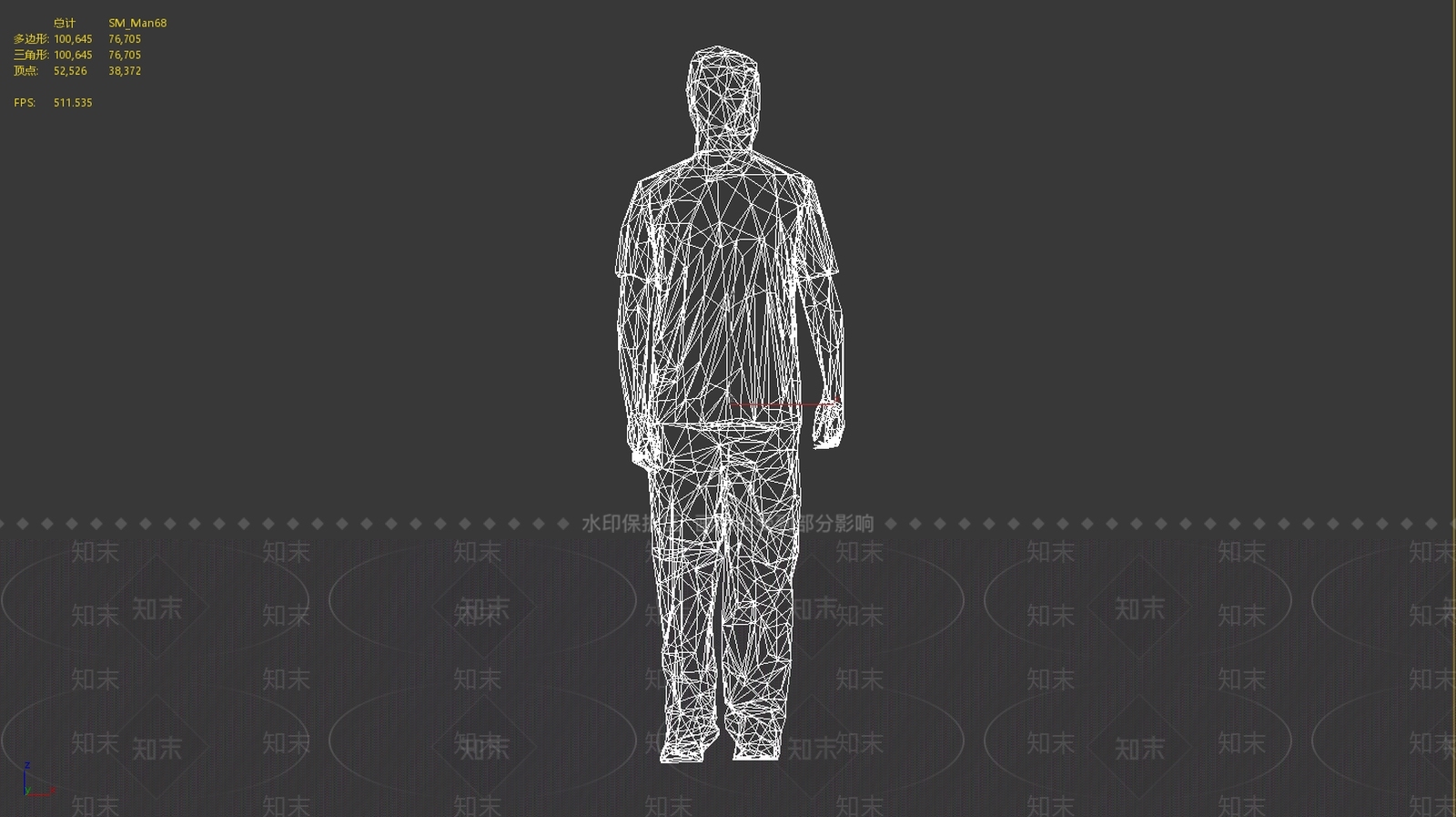 现代休闲运动男人3D模型下载【ID:1195755920】
