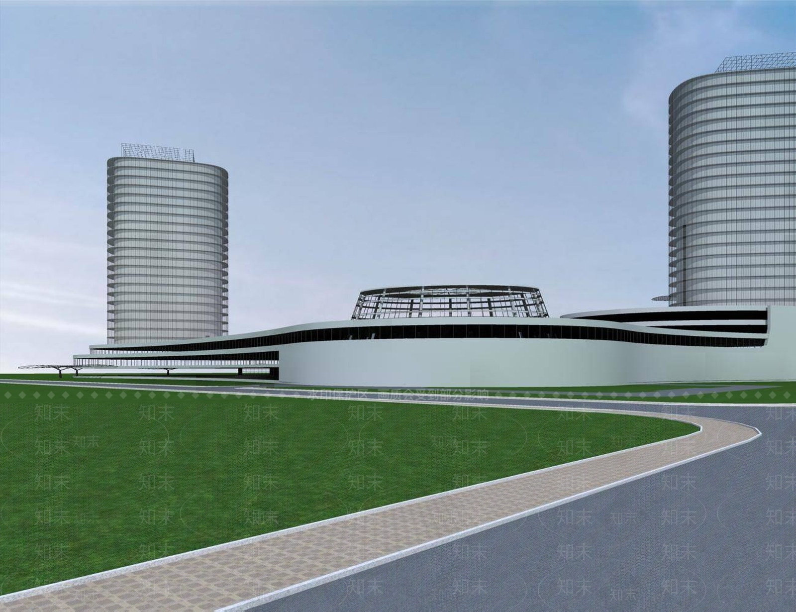 现代其他办公空间3D模型下载【ID:1195758007】
