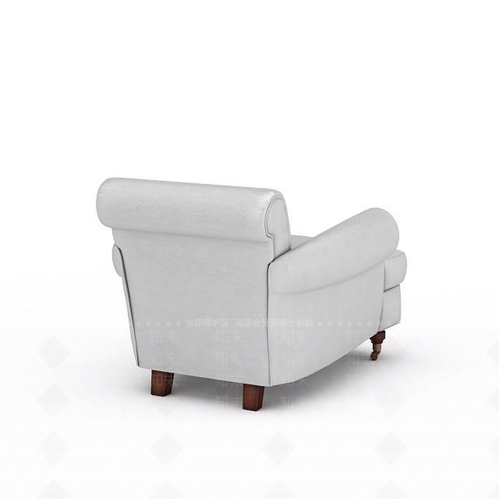 现代单人沙发3D模型下载【ID:1195760931】