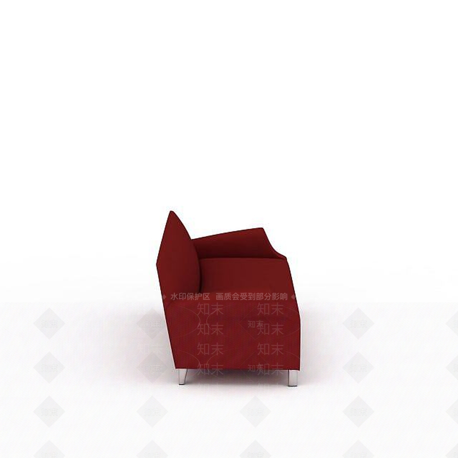现代双人沙发3D模型下载【ID:1195761986】