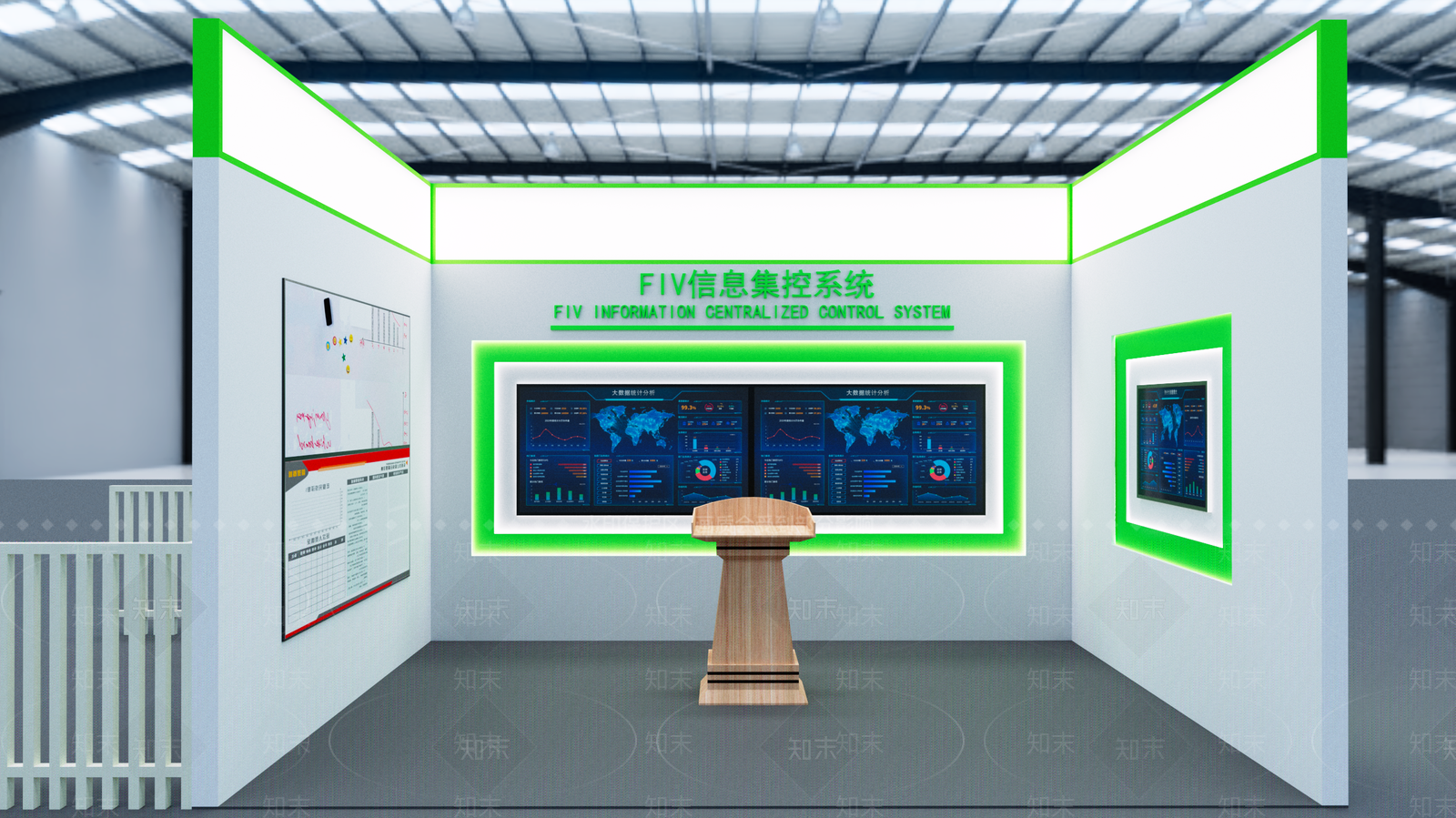 现代厂房SU模型下载【ID:1195762837】