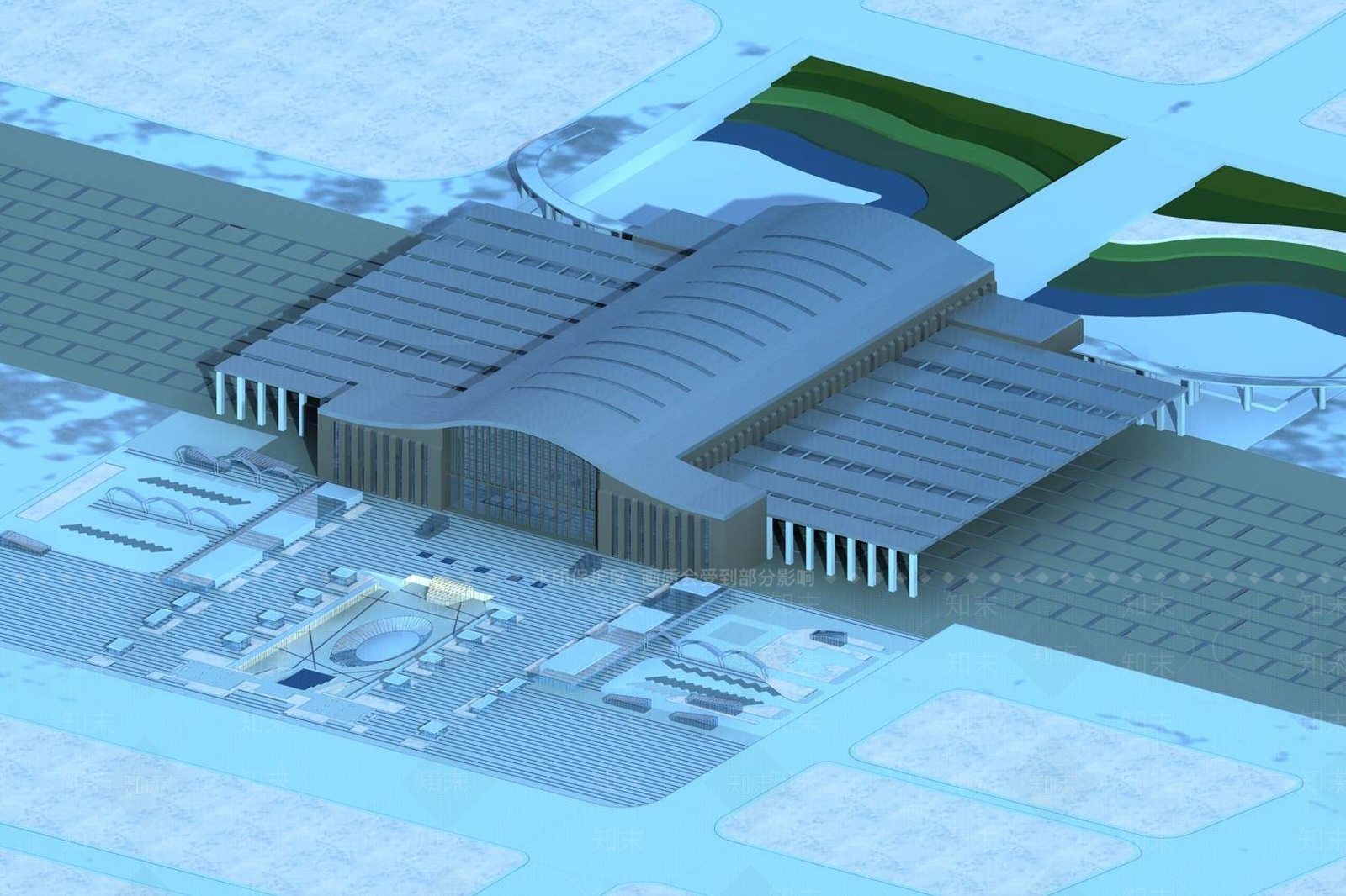 现代其他公共建筑3D模型下载【ID:1195764646】