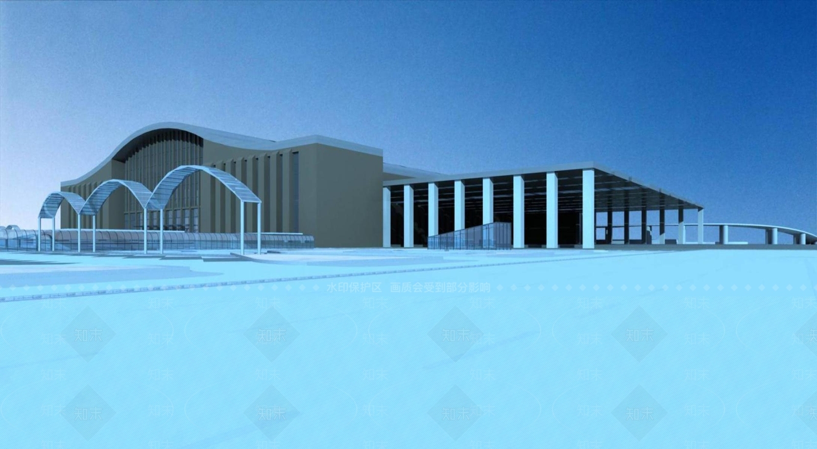 现代其他公共建筑3D模型下载【ID:1195764646】